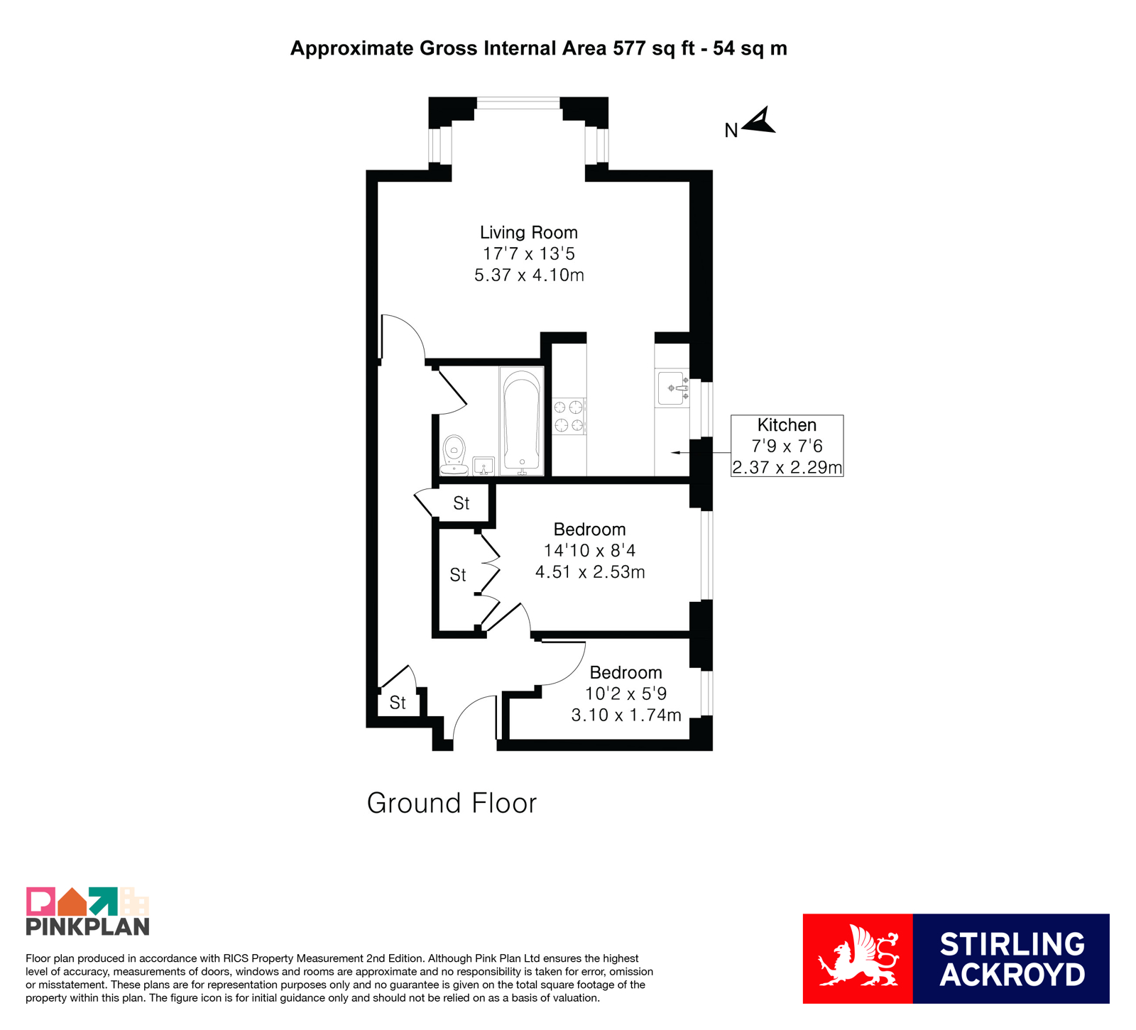 7, Fawcett Close, London floorplan