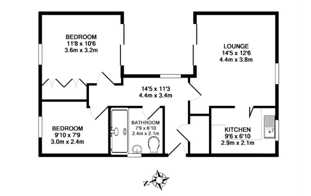 24, Hameldown Way, Newton Abbot floorplan