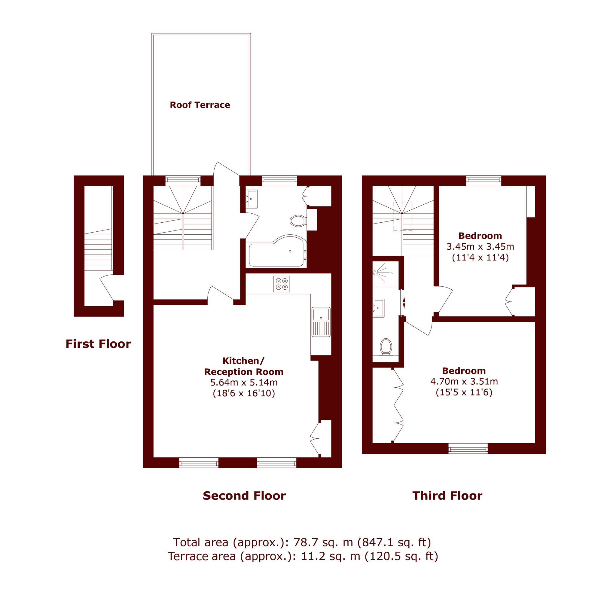 Kennington Park Road, London floorplan