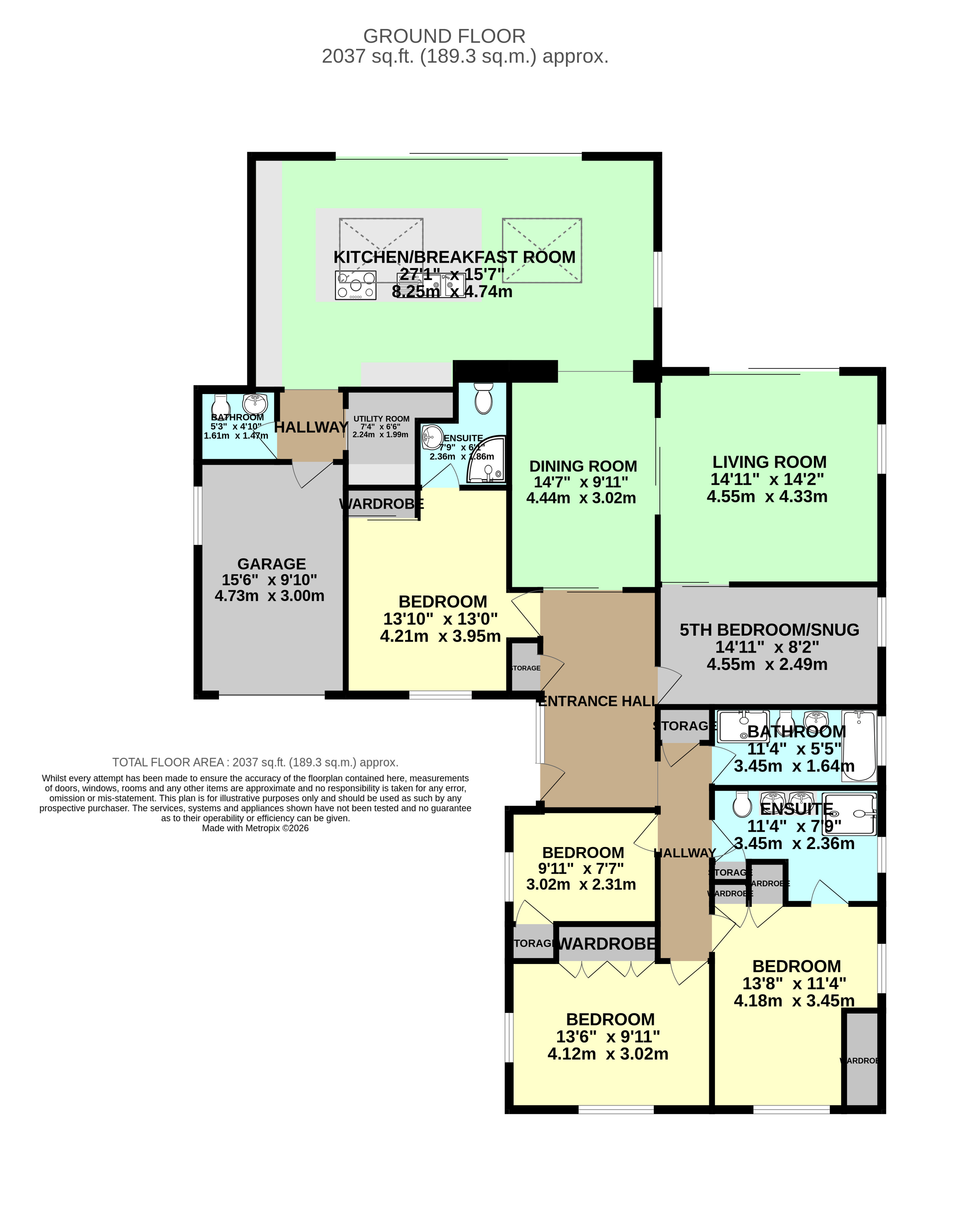 225, Leeds Road, Leeds floorplan