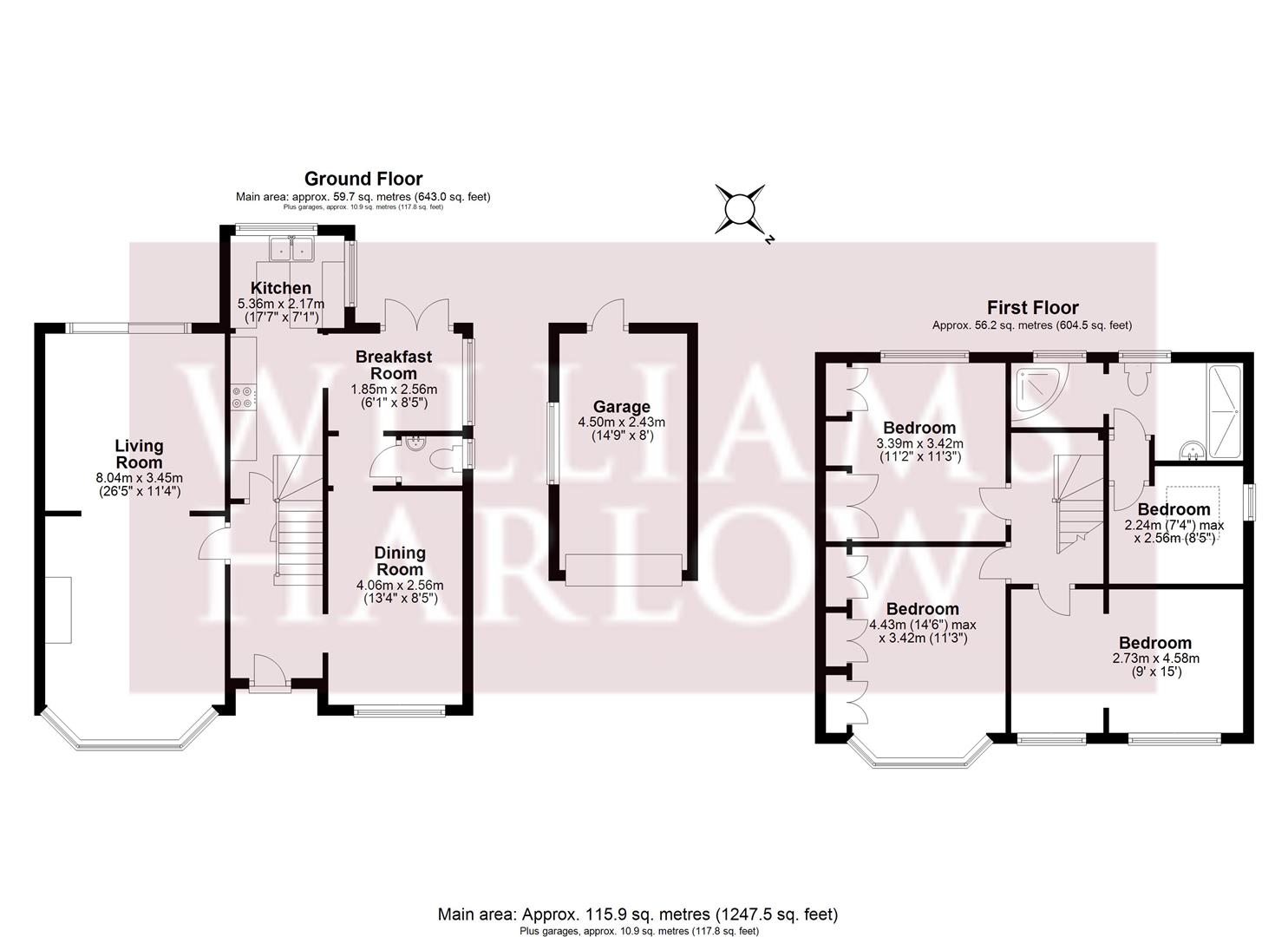 Warren Mead, Banstead SM7, 4 bedroom semidetached house for sale