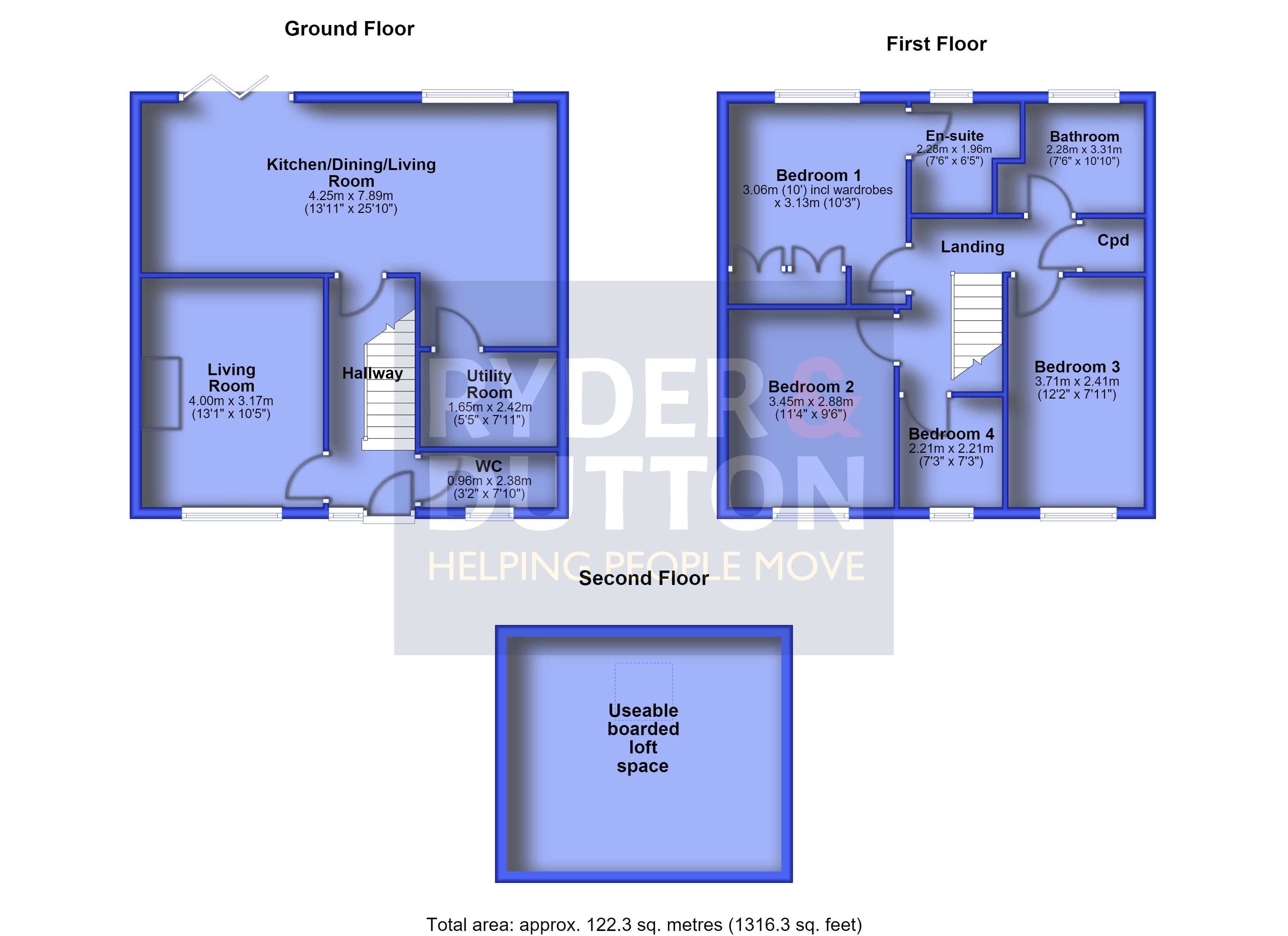 20, Newark Park Way, Oldham floorplan