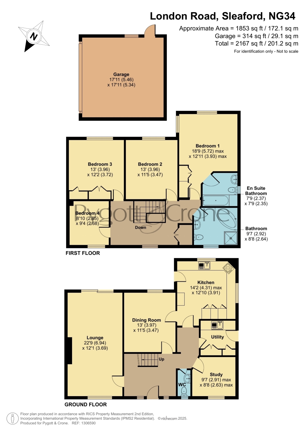 Melford House, 32a London Road, Sleaford floorplan