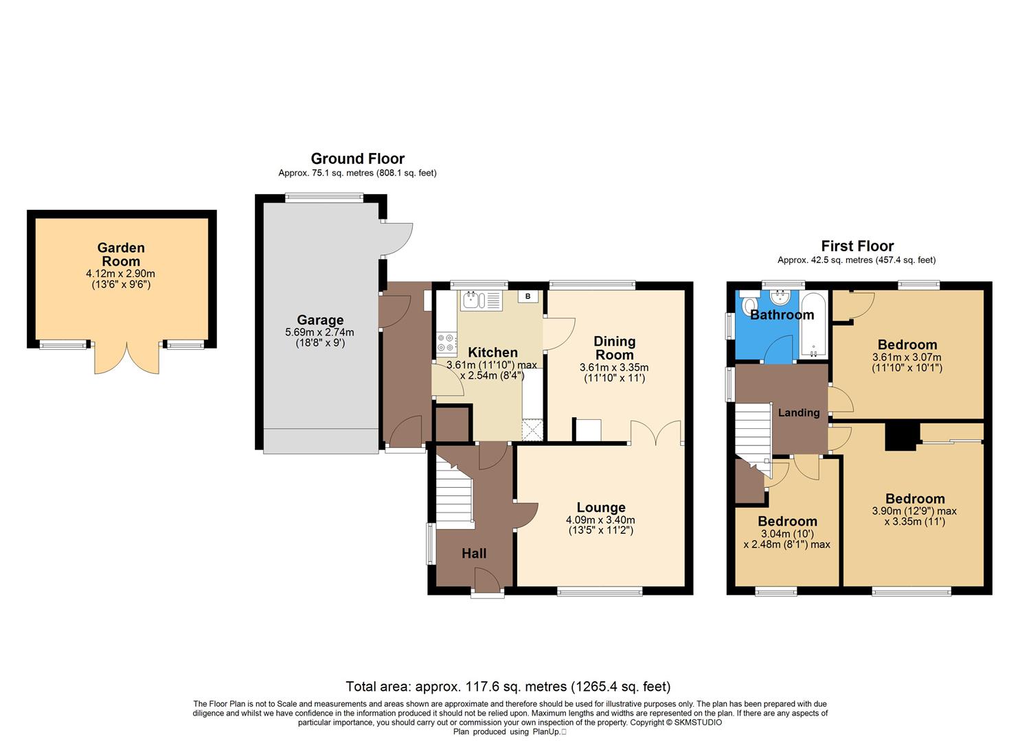 6, Coningsby Bank, St. Albans floorplan