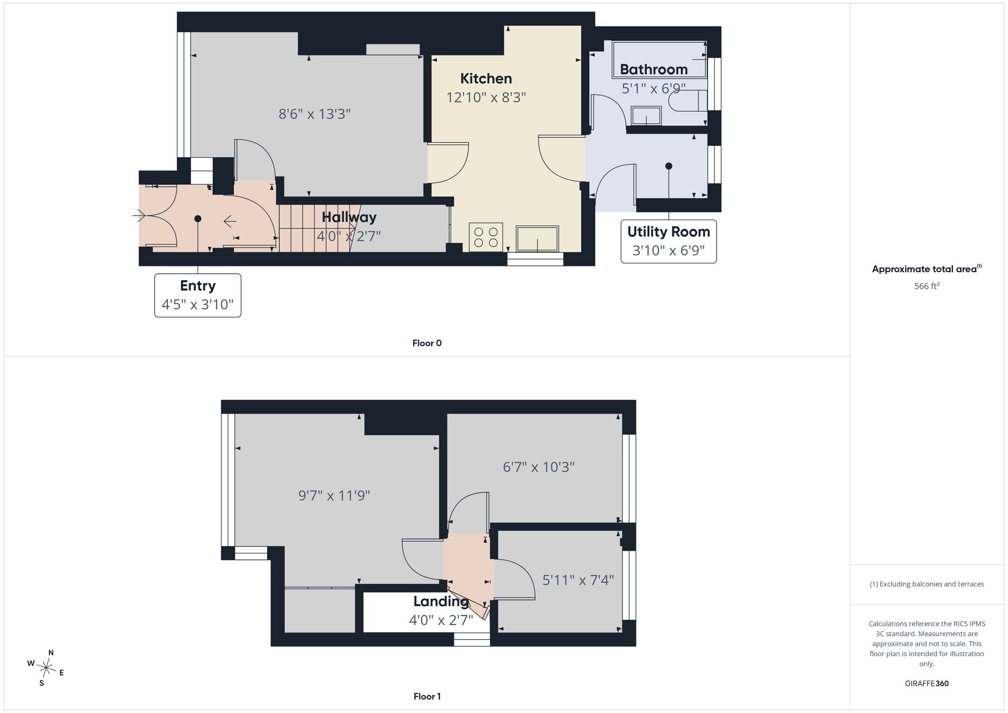 30 Newlands Grove, Sheffield floorplan