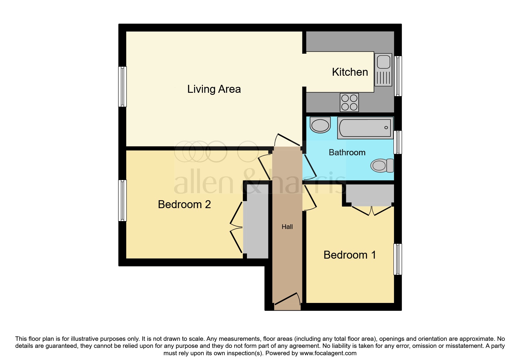 7, Trewartha Court, CARDIFF floorplan