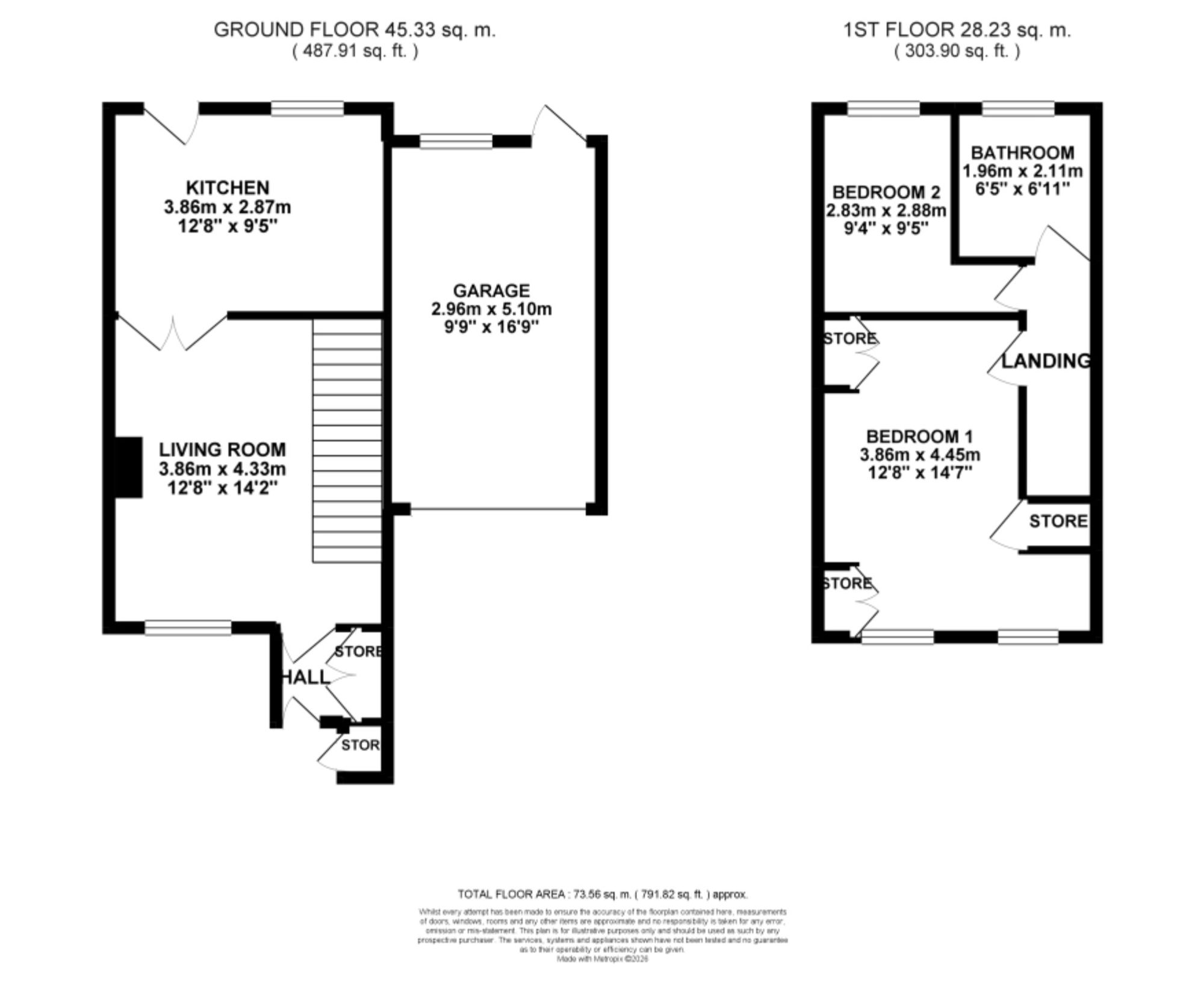 6 Chivelstone Grove, Stoke-On-Trent floorplan