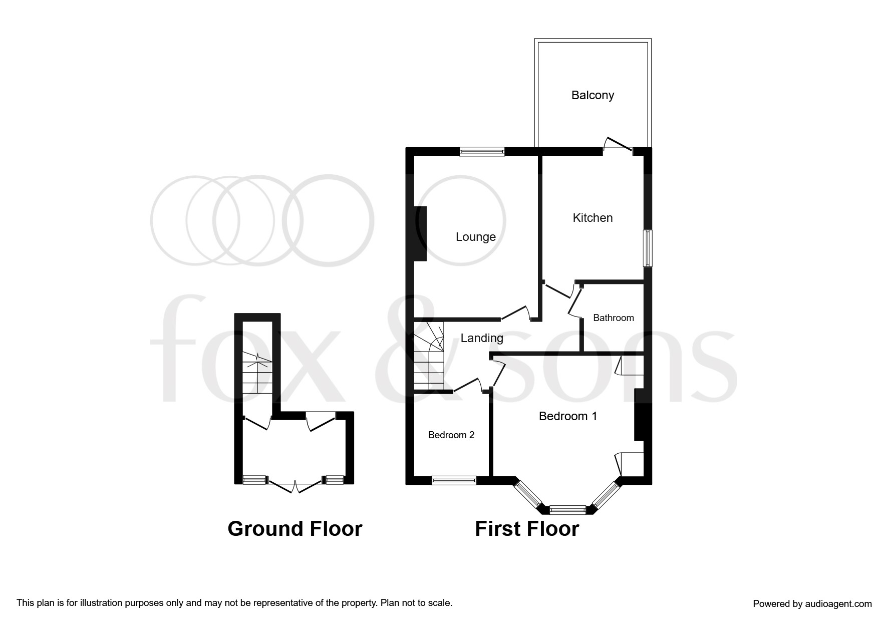 2 Bedrooms Flat for sale in Rose Walk, Goring-By-Sea, Worthing BN12