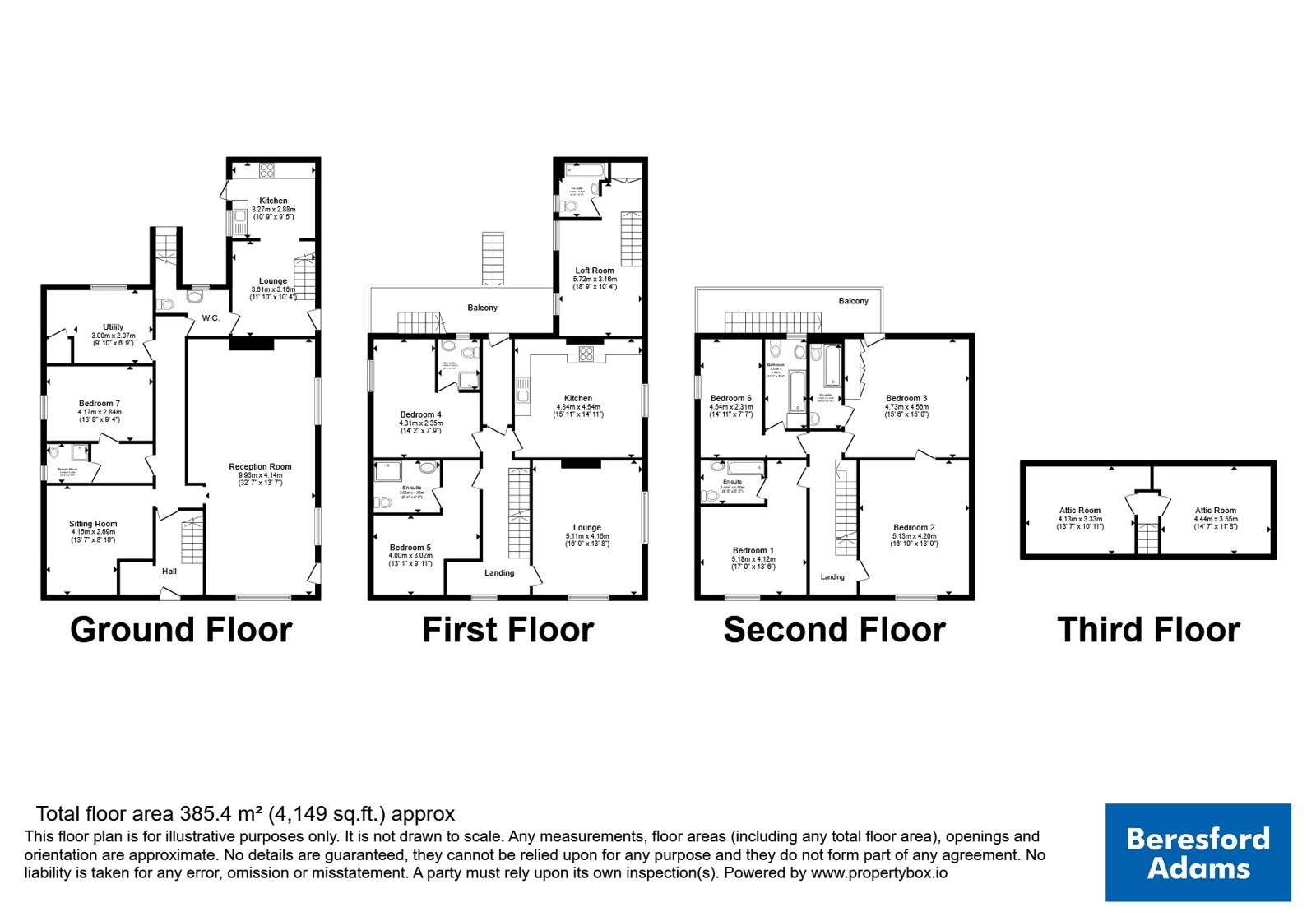 Hereford House,, North Street, Mold floorplan