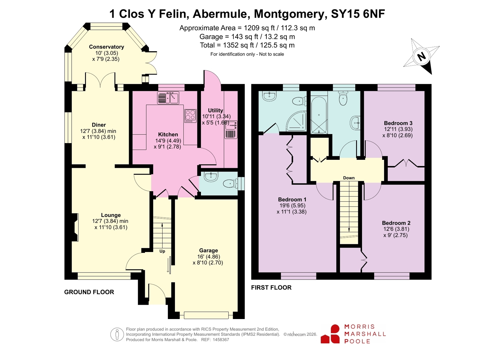 1, Clos Y Felin, Montgomery floorplan