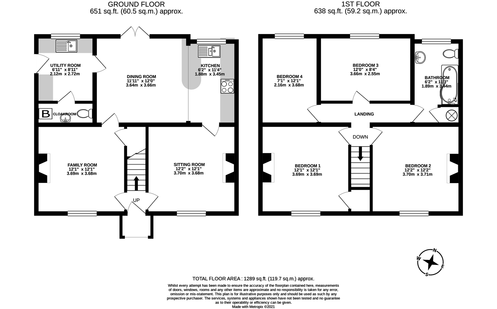 Hampshire Cottage, The Dene, Alresford floorplan