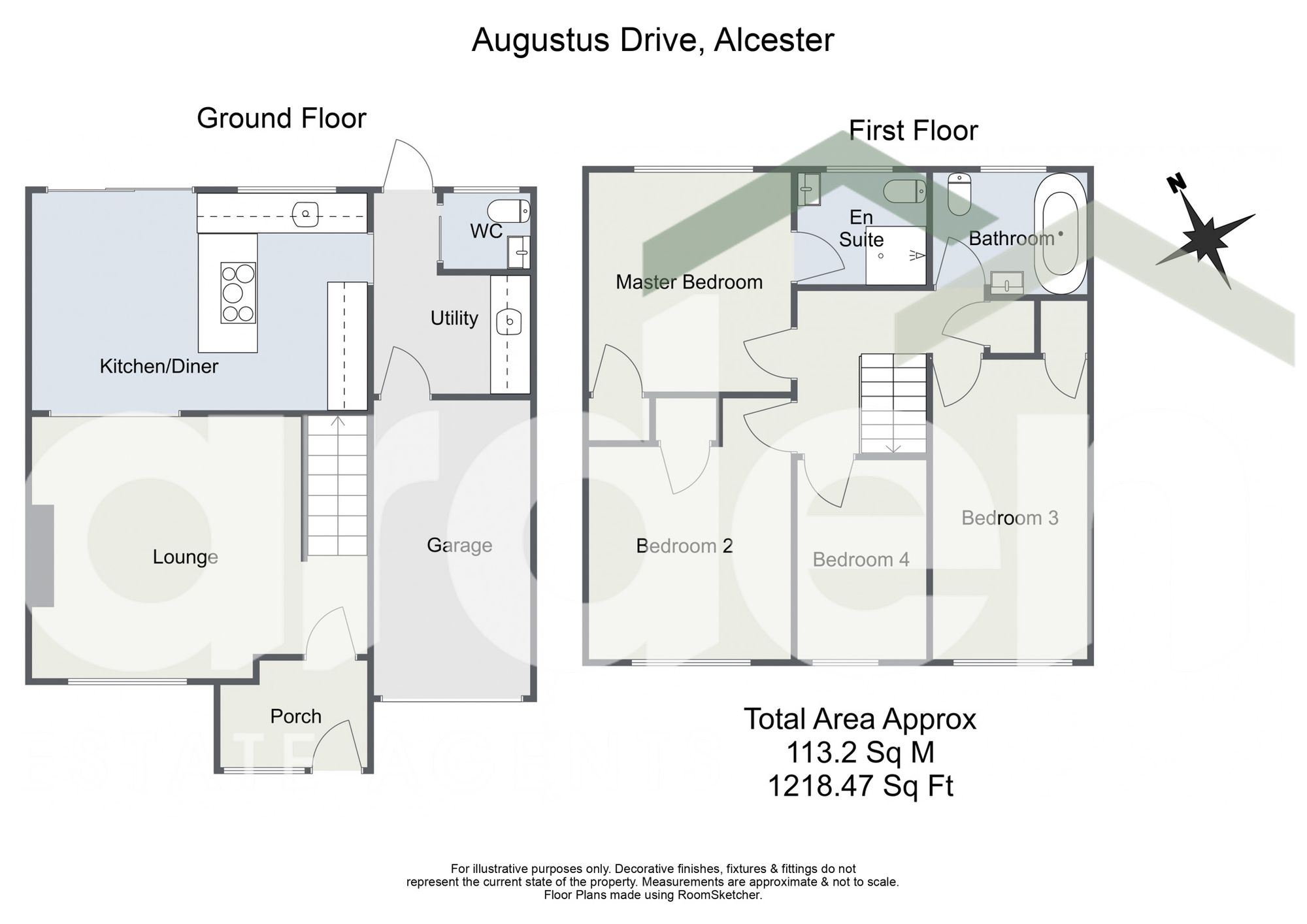 7 Augustus Drive, Alcester floorplan
