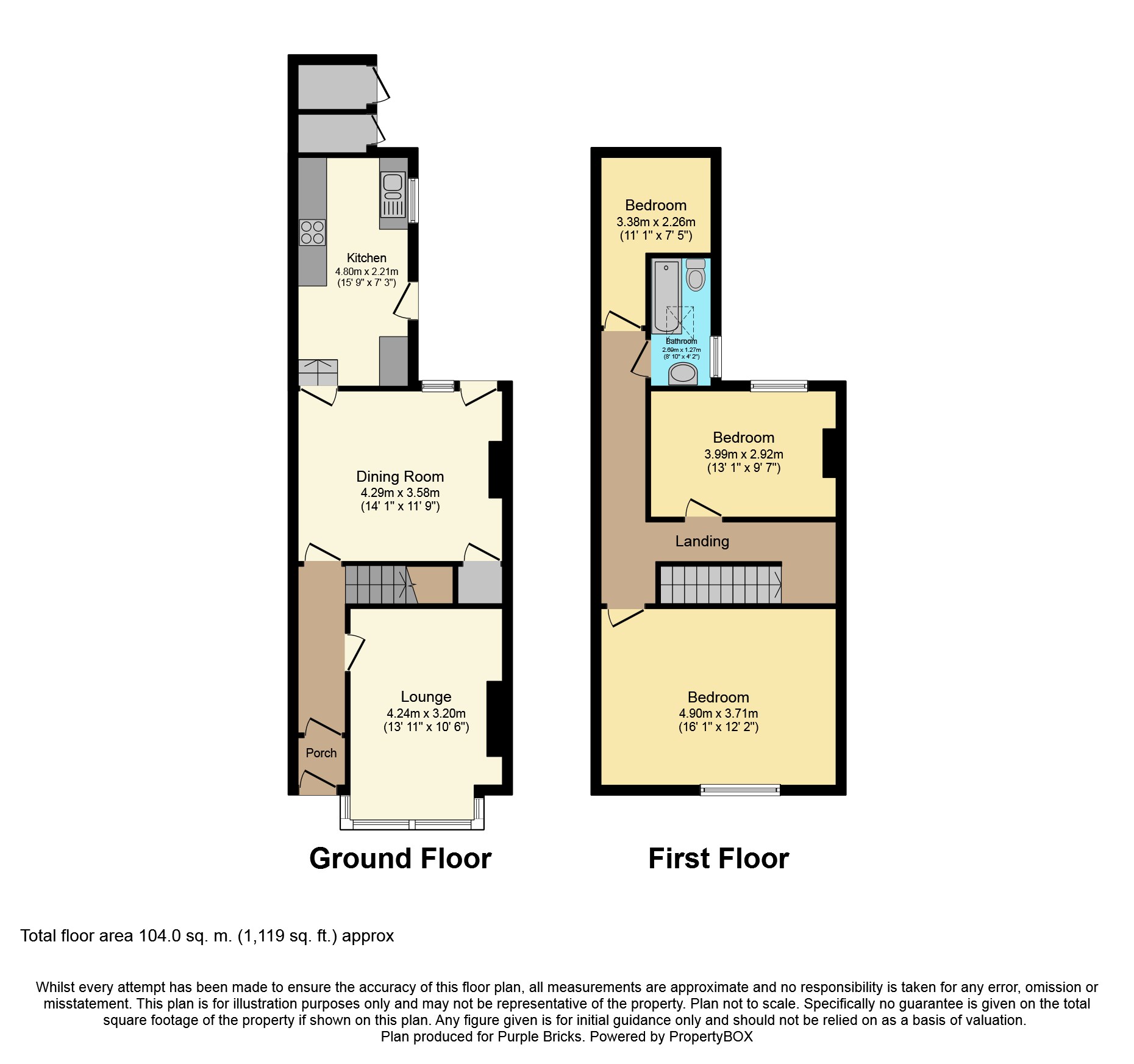 3 Bedrooms Terraced house for sale in Grosvenor Road, Birmingham B17