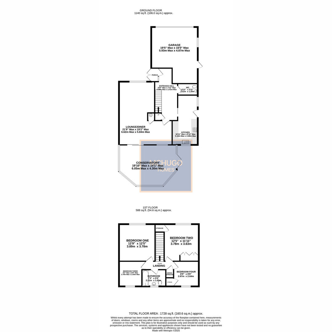 9, Niall Close, Edgbaston floorplan