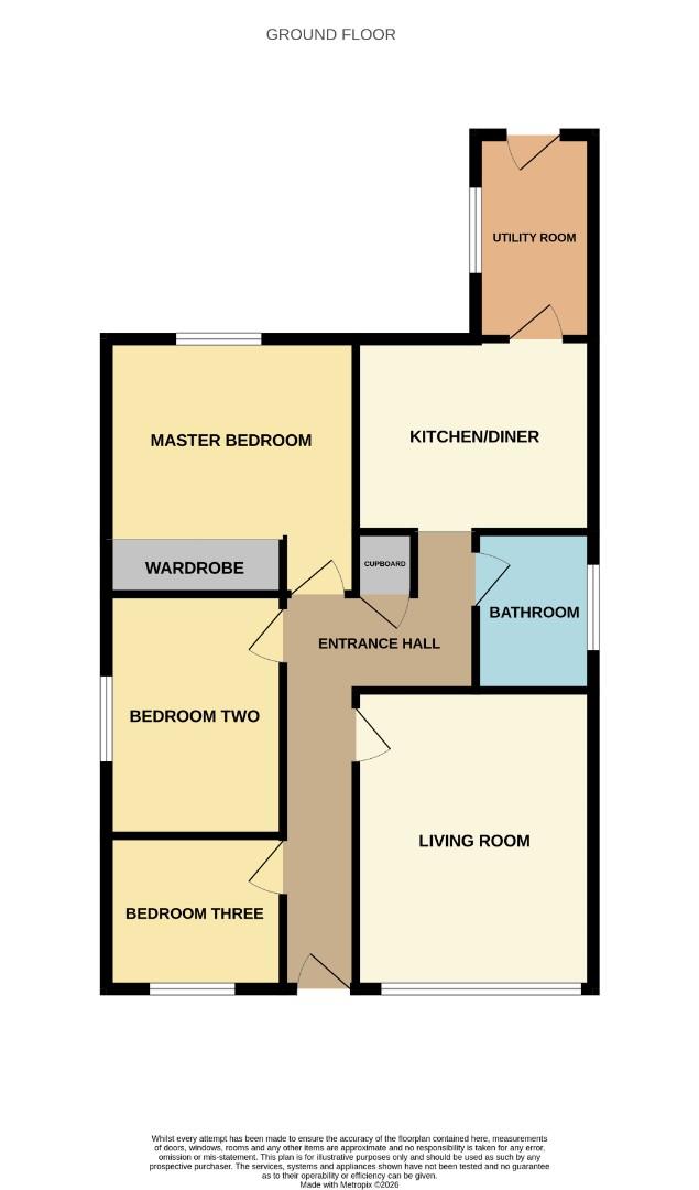 6, Ennerdale Grove, Bishop Auckland floorplan