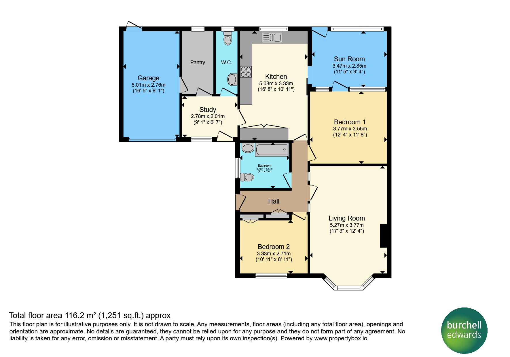 1, Hermitage Walk, Ilkeston floorplan