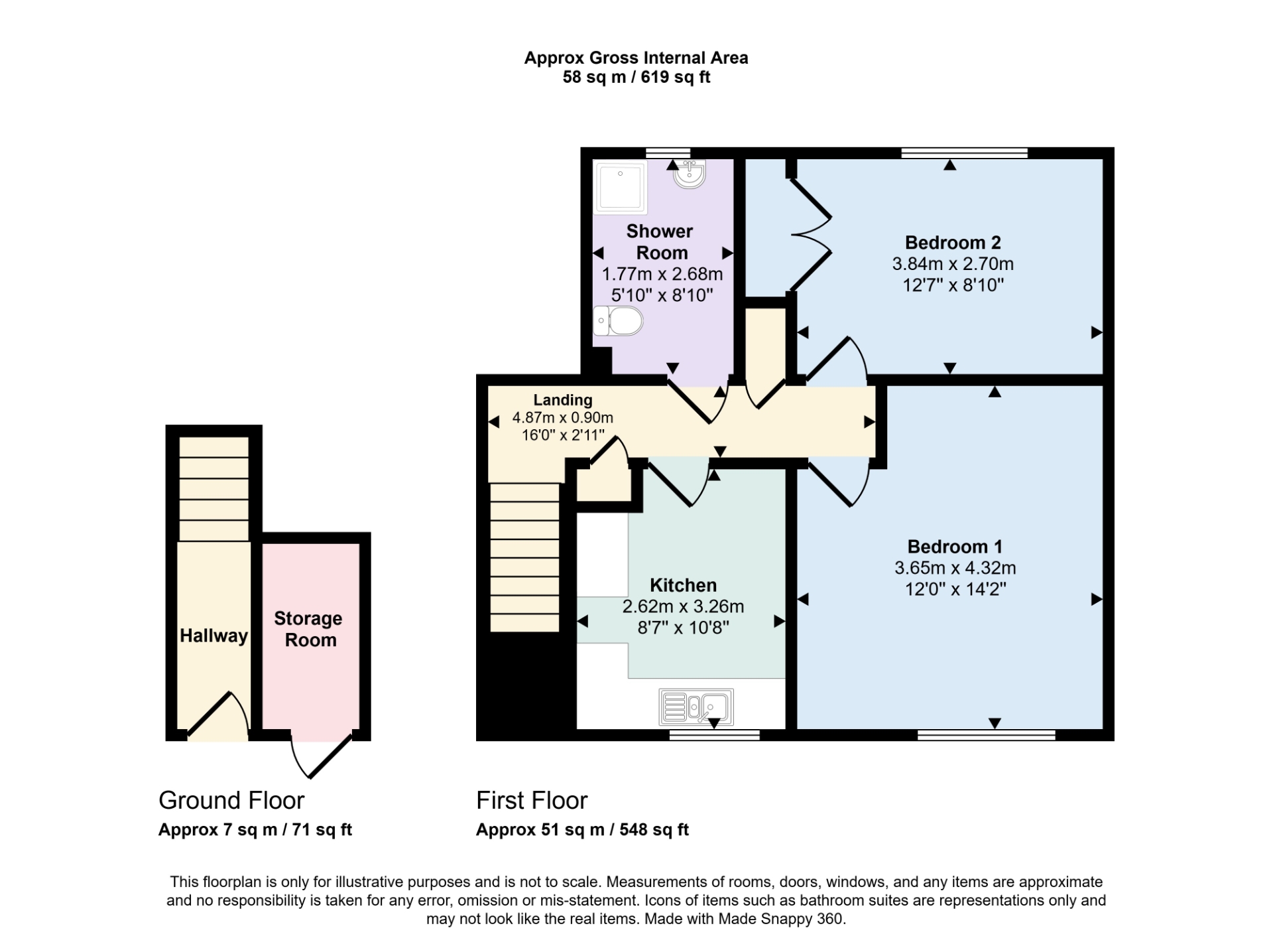 Sutton Court, Skegness floorplan