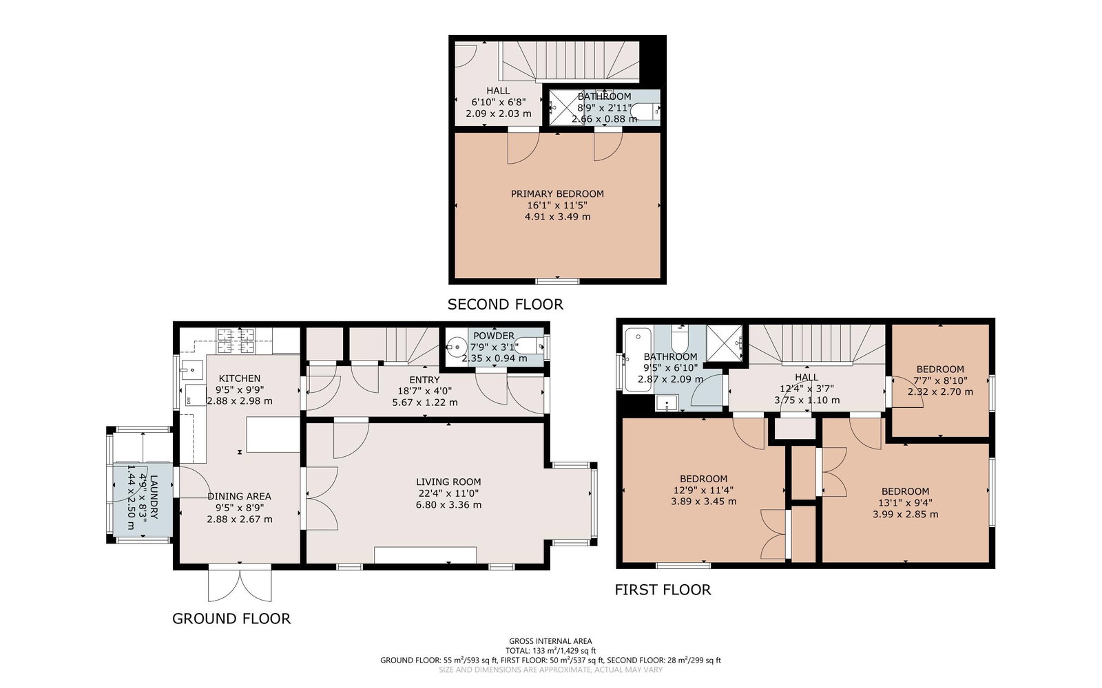 The House, Maes Y Gruffydd Road, Swansea floorplan