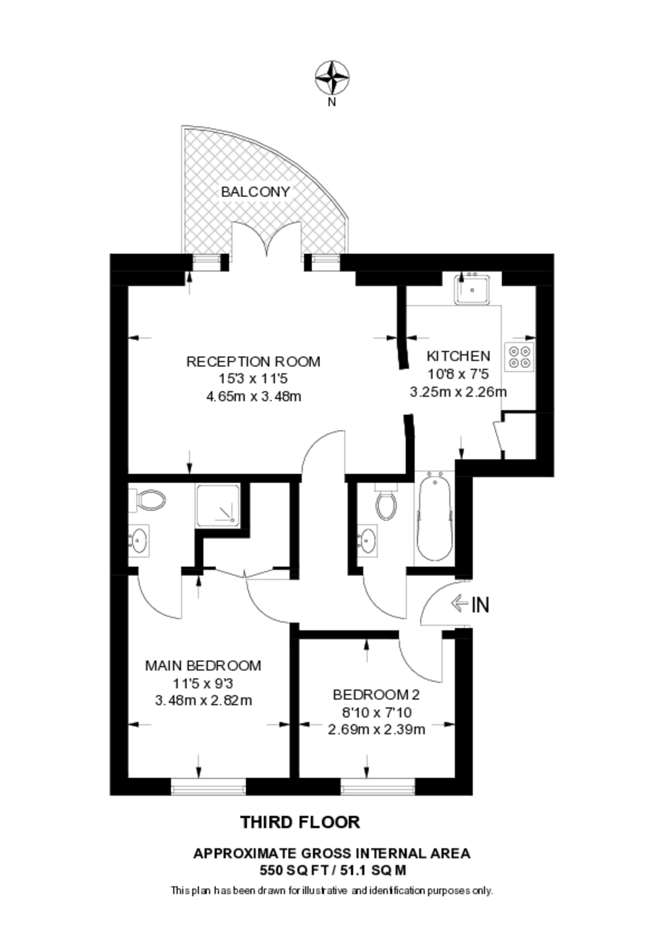 Choumert Road, Peckham floorplan