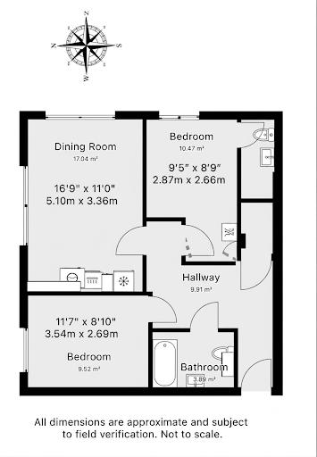 Flat 71, 30, Bath Road, Slough floorplan
