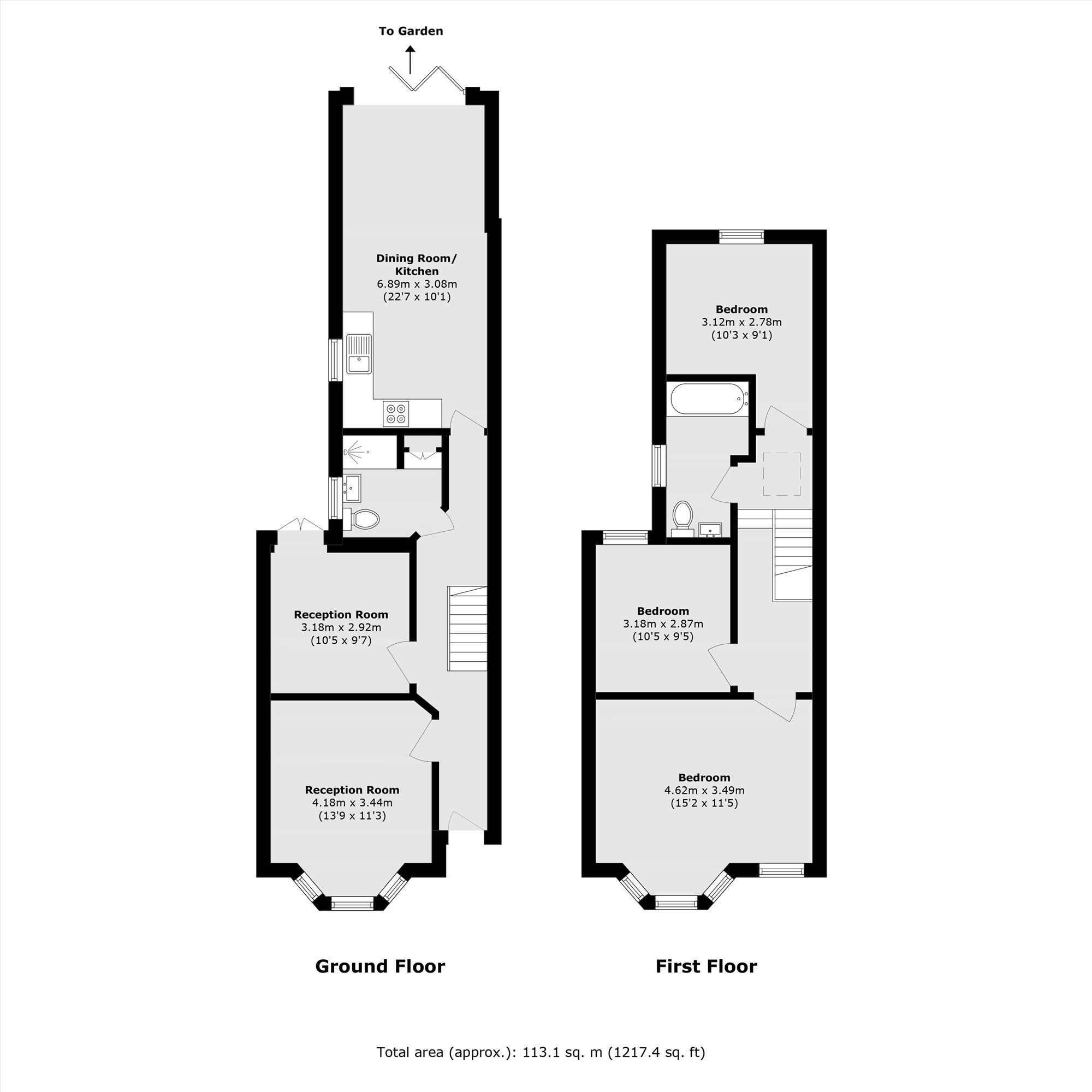 24, Adelaide Road, London floorplan
