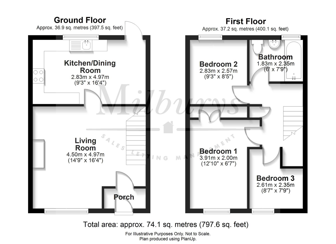 17, Falcon Way, South Gloucestershire floorplan