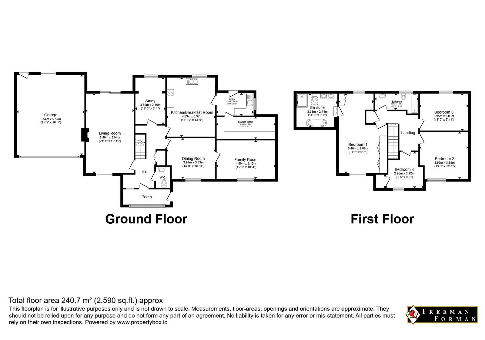1, Bewl Bridge Close, Wadhurst floorplan