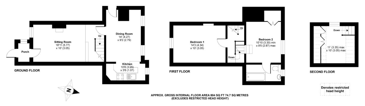 Seven Waters, Leonard Stanley, Stonehouse floorplan