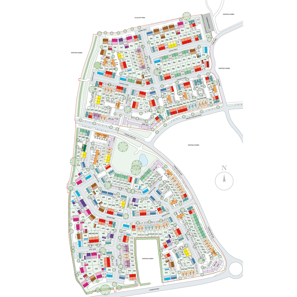 "The Flatford Plot 515" at Younghayes Road, Cranbrook, Exeter EX5, 3