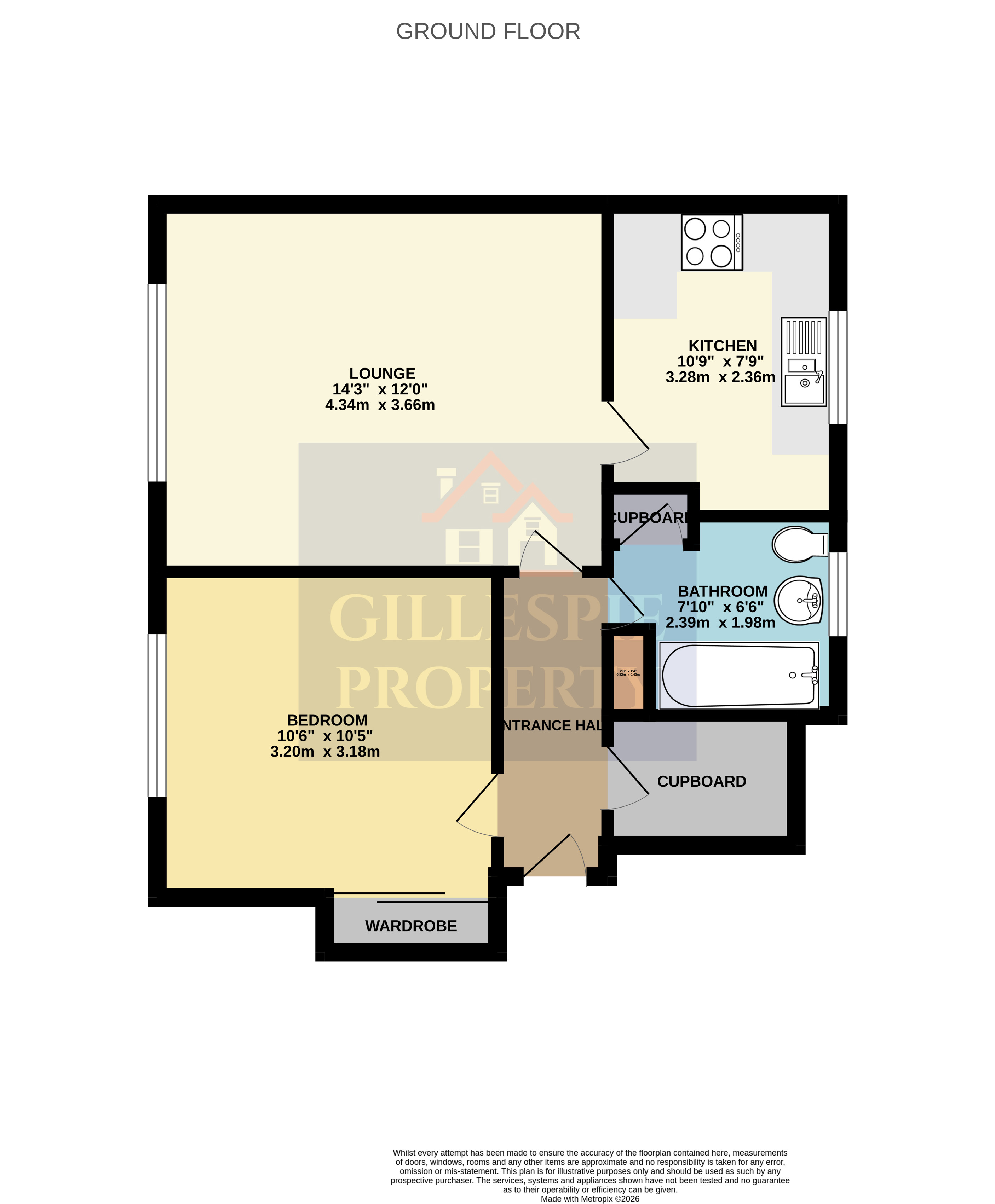 8, Longdales Place, New Carron, Falkirk floorplan