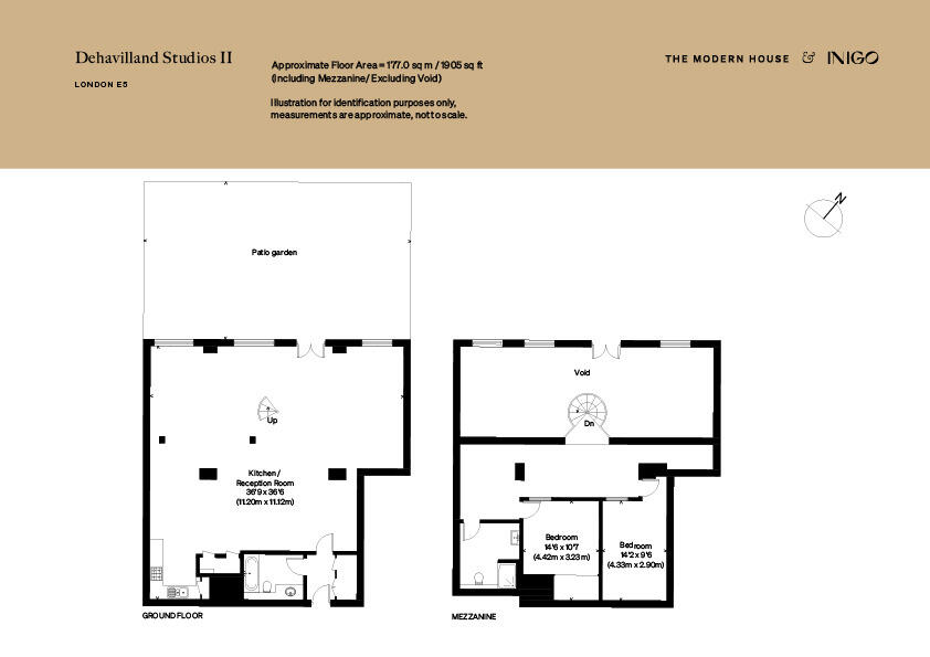 Dehavilland Studios, Flat 7, Dehavilland Studios, Theydon Road, London floorplan