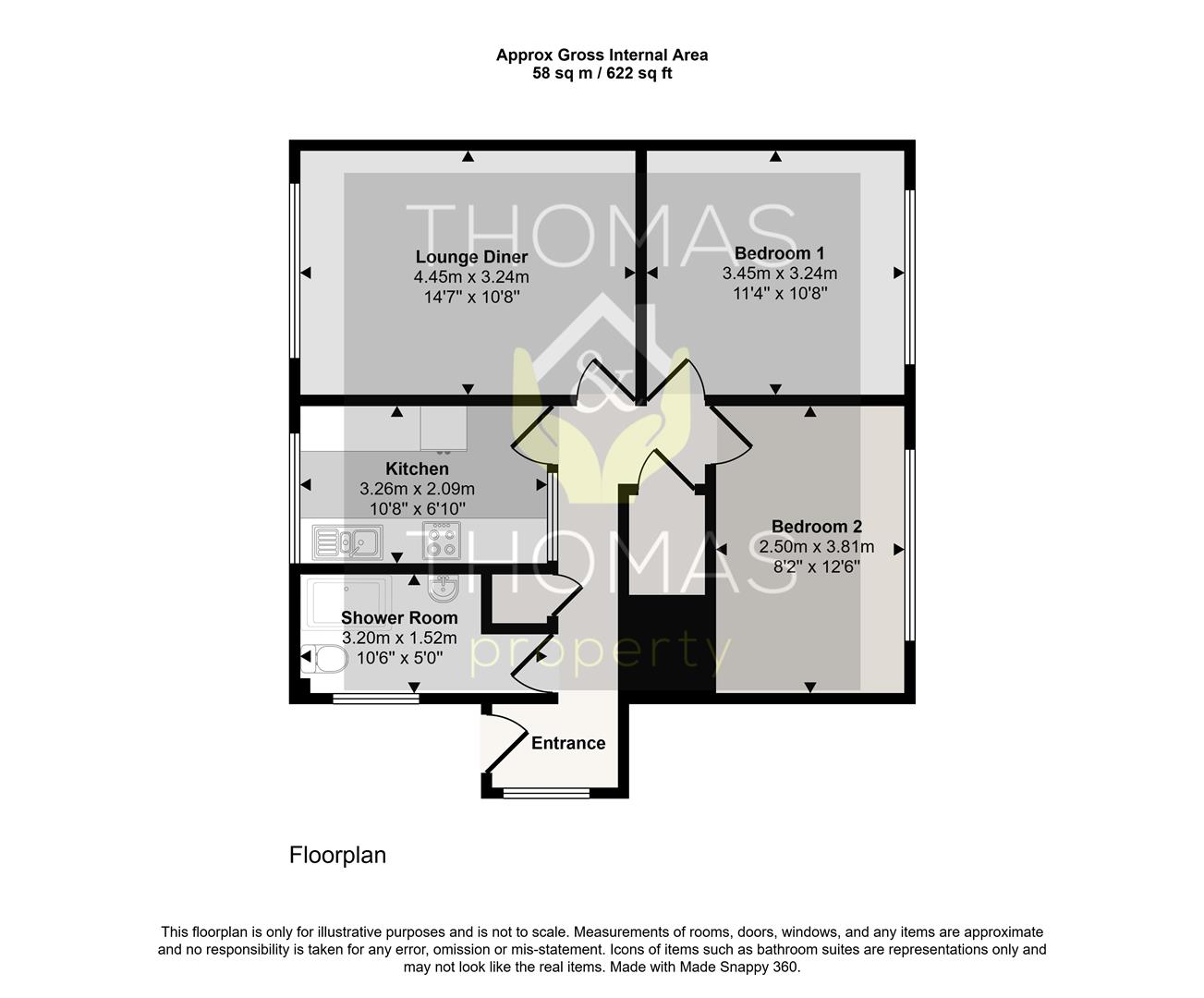 37, Hendingham Close, Tuffley floorplan
