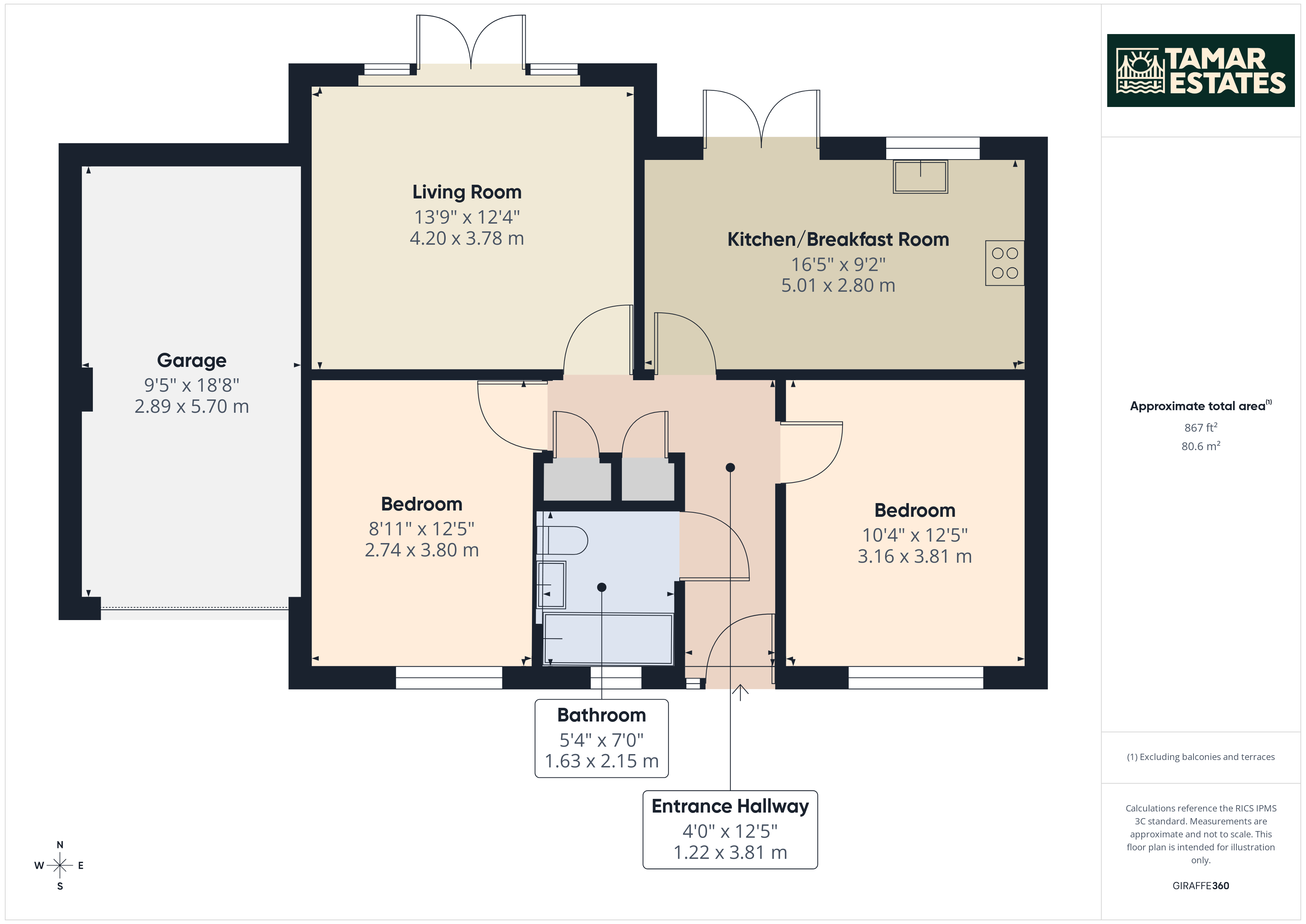 2, Beechwood Drive, Liskeard floorplan