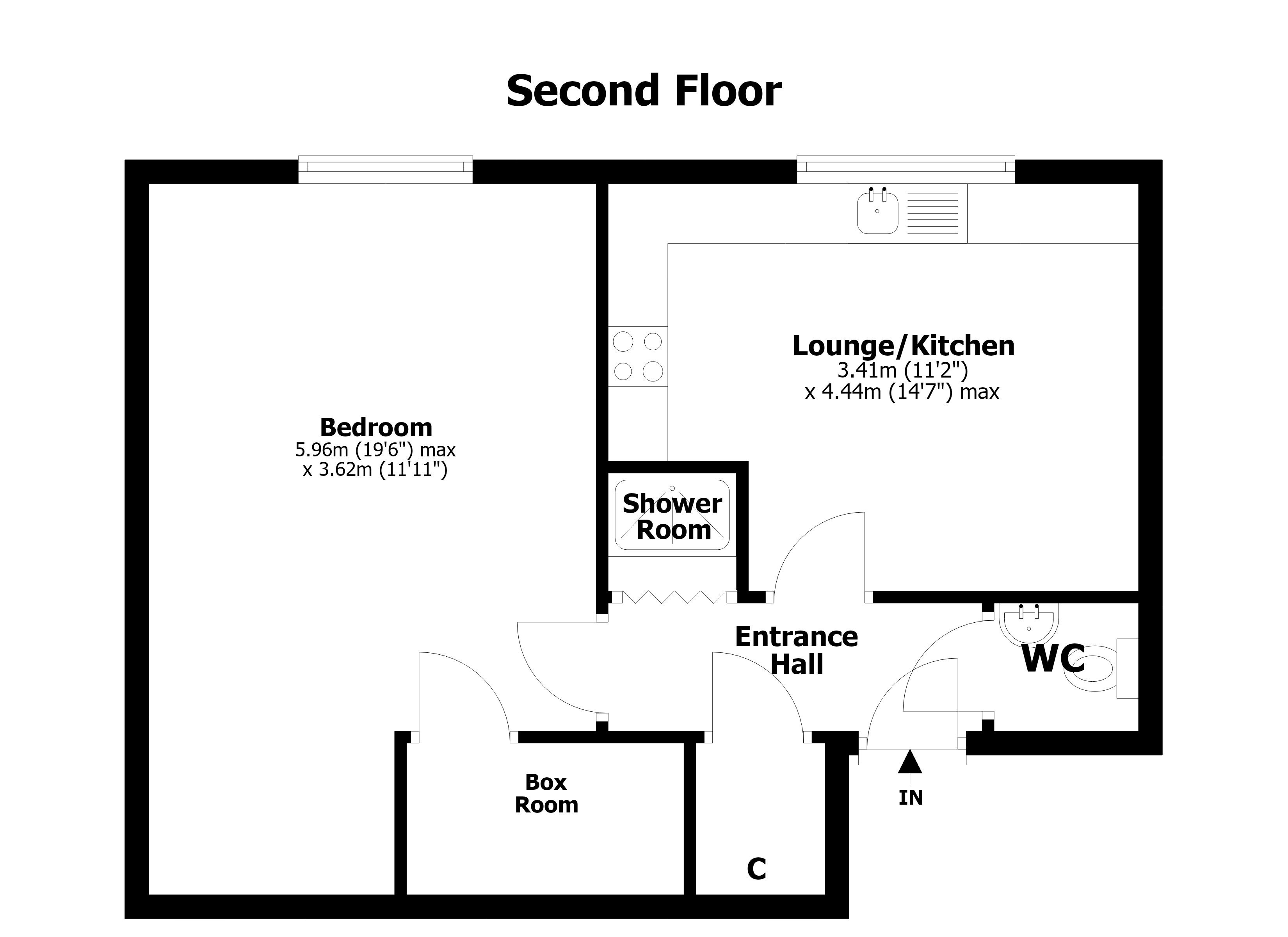 148/9 Albert Street, Edinburgh, EH7 floorplan