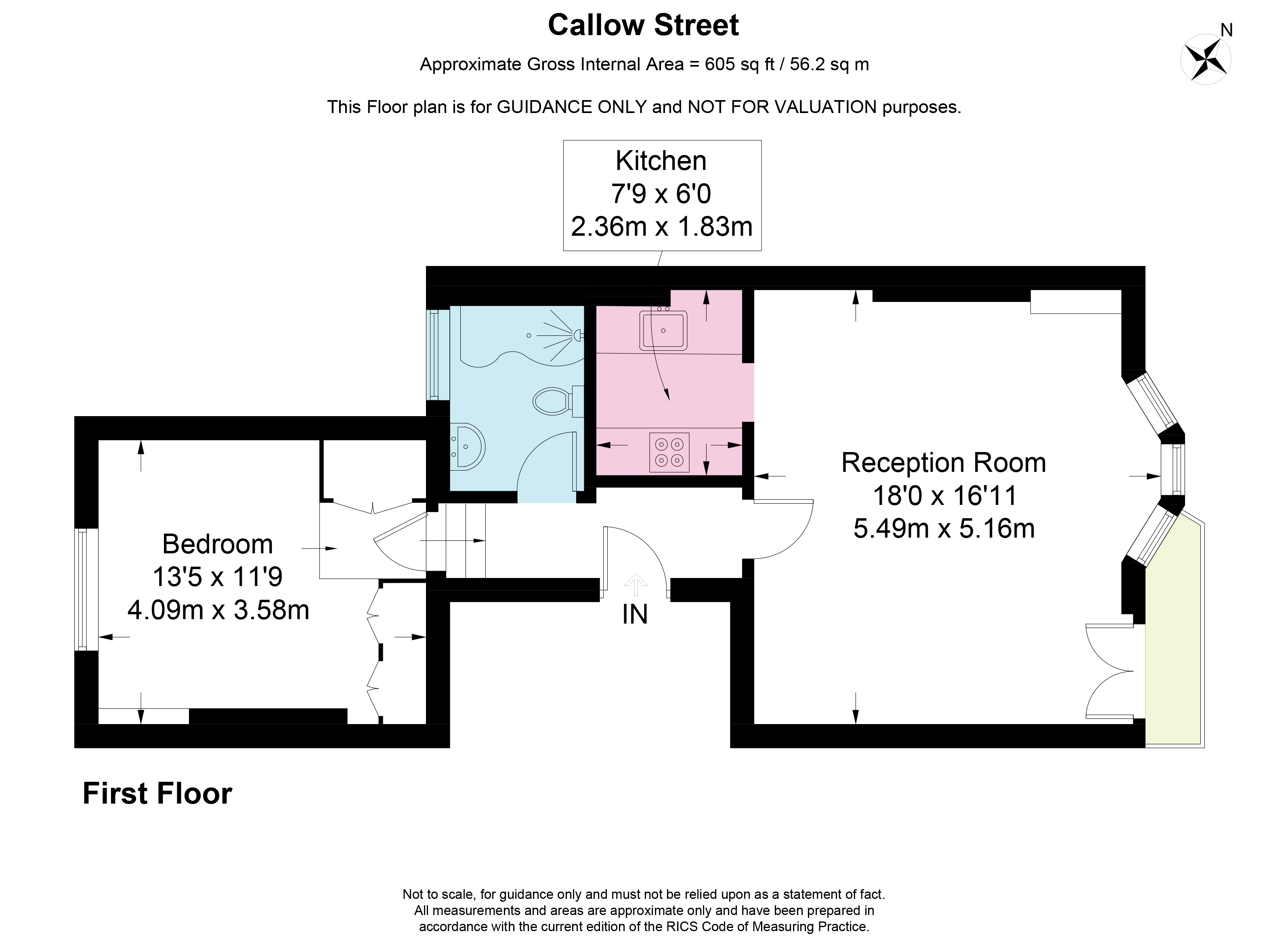 1 Bedrooms Flat to rent in Callow Street, London SW3