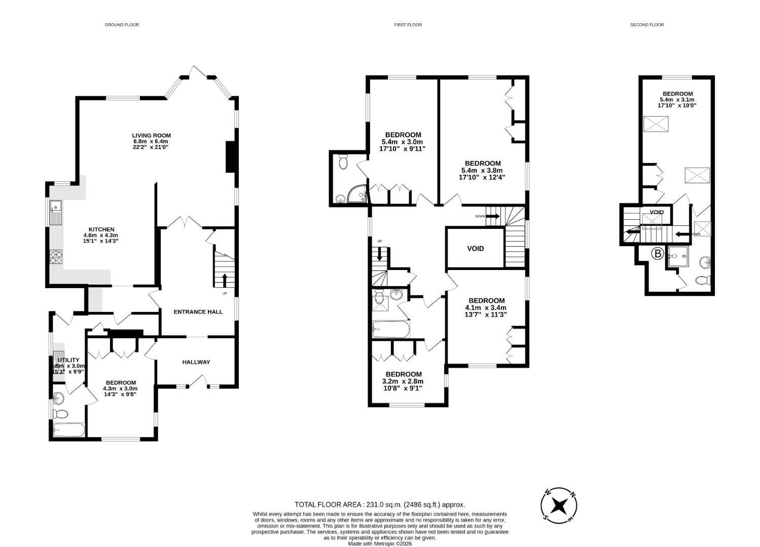 24, Tongdean Avenue, Hove floorplan