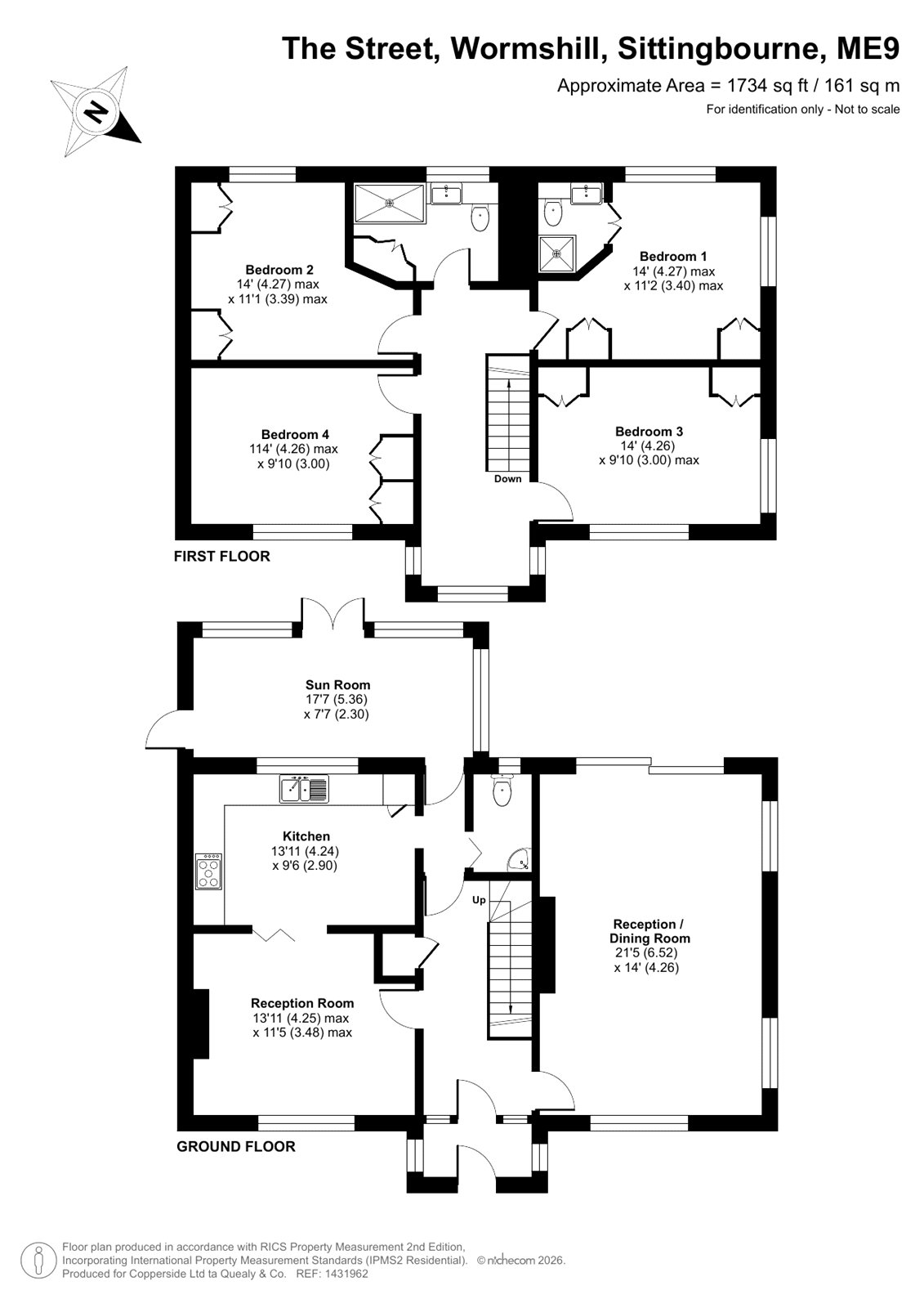 Ludlow,, The Street, Sittingbourne floorplan