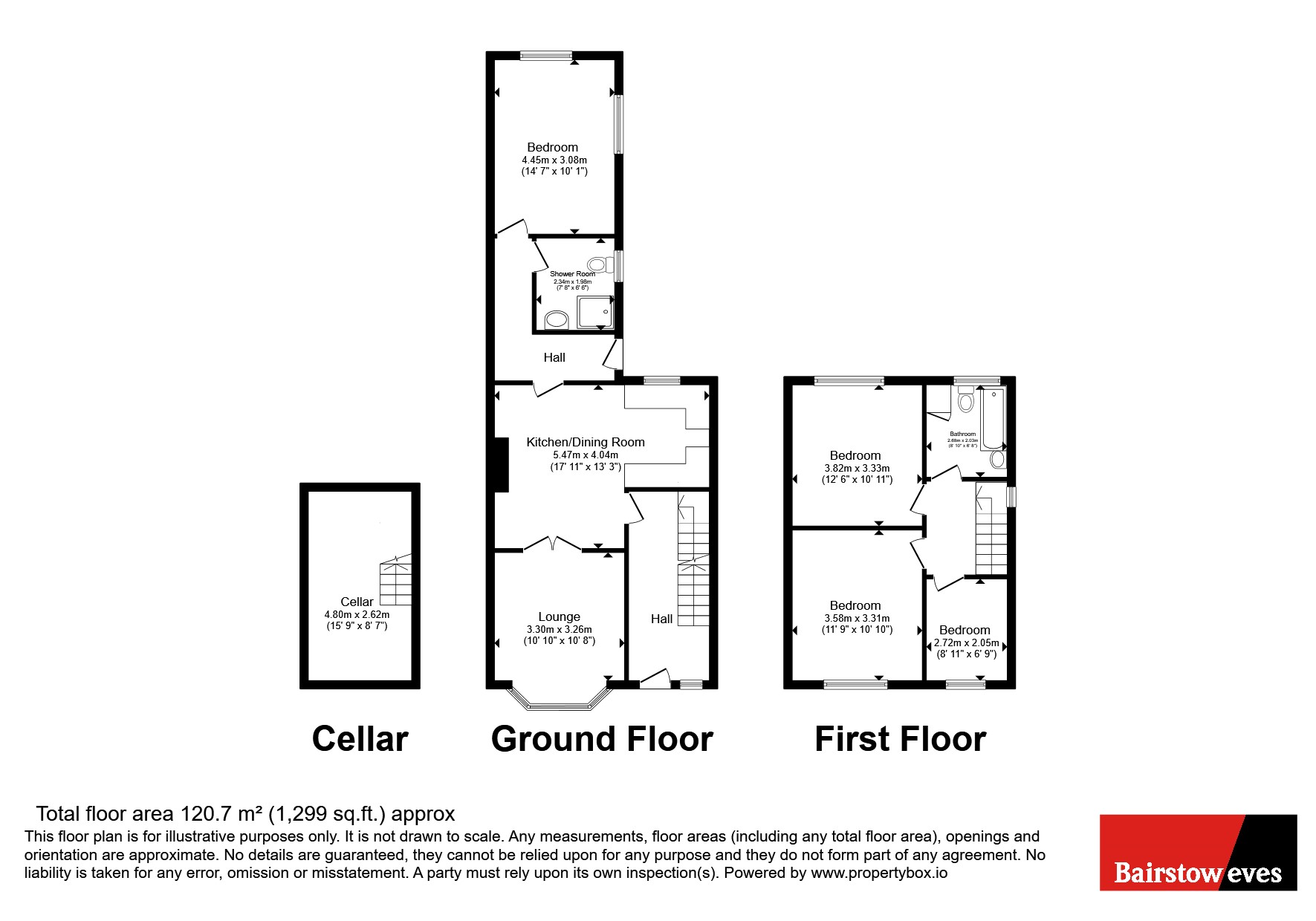 160, Bobbers Mill Road, Nottinghamshire floorplan