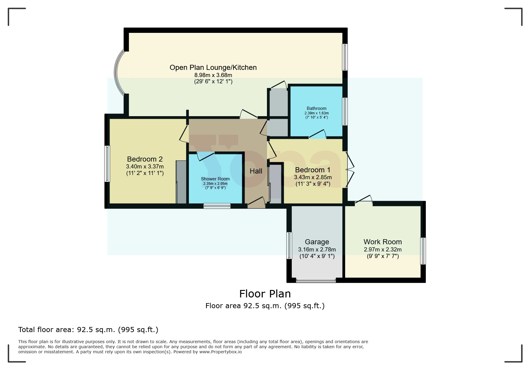 2, Parkhill Crescent, Barnby Dun, Doncaster floorplan