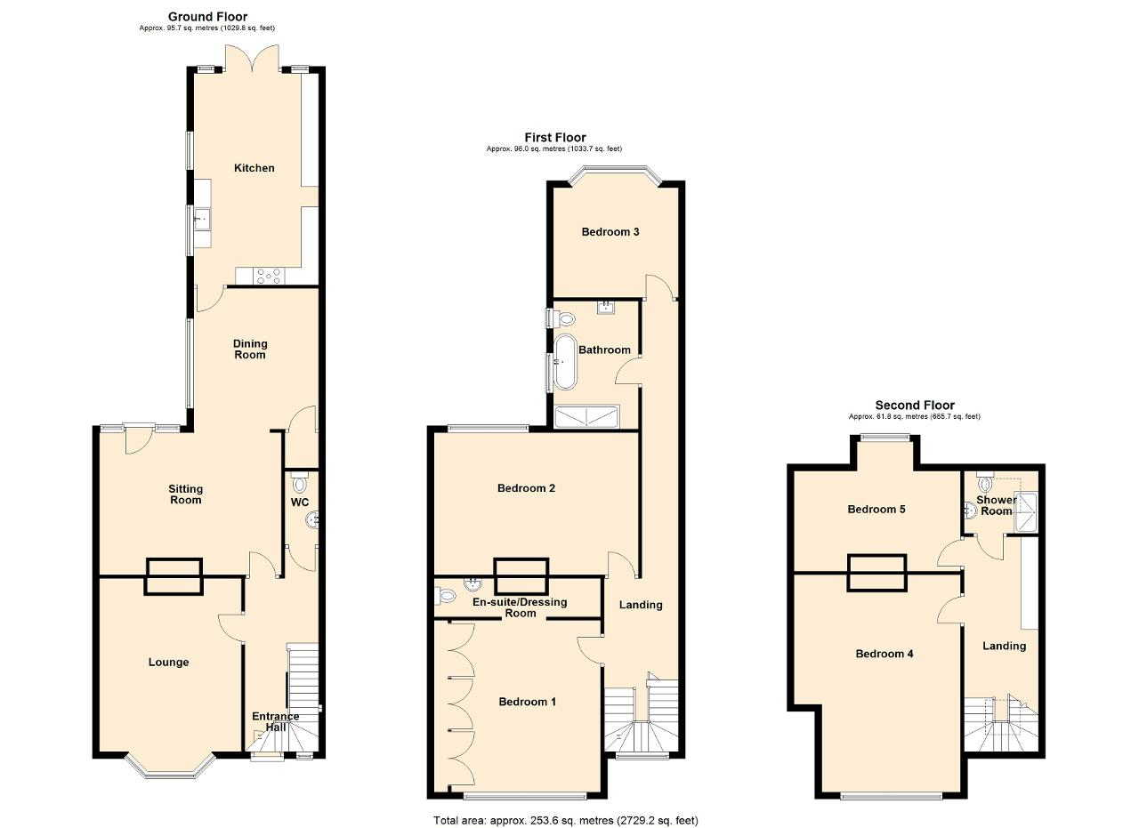 36, Westbourne Avenue, Hull floorplan