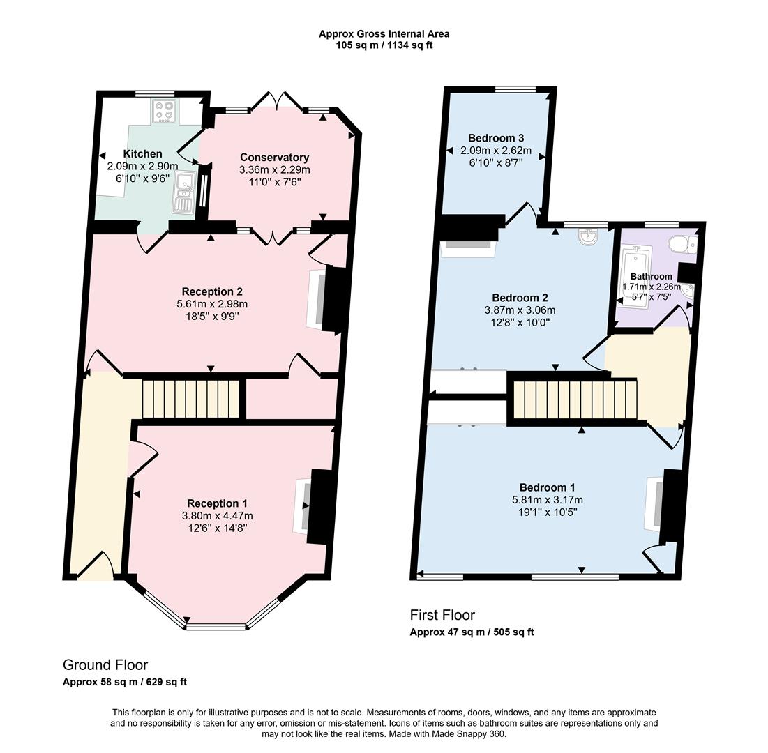 Rosemont Avenue, London floorplan