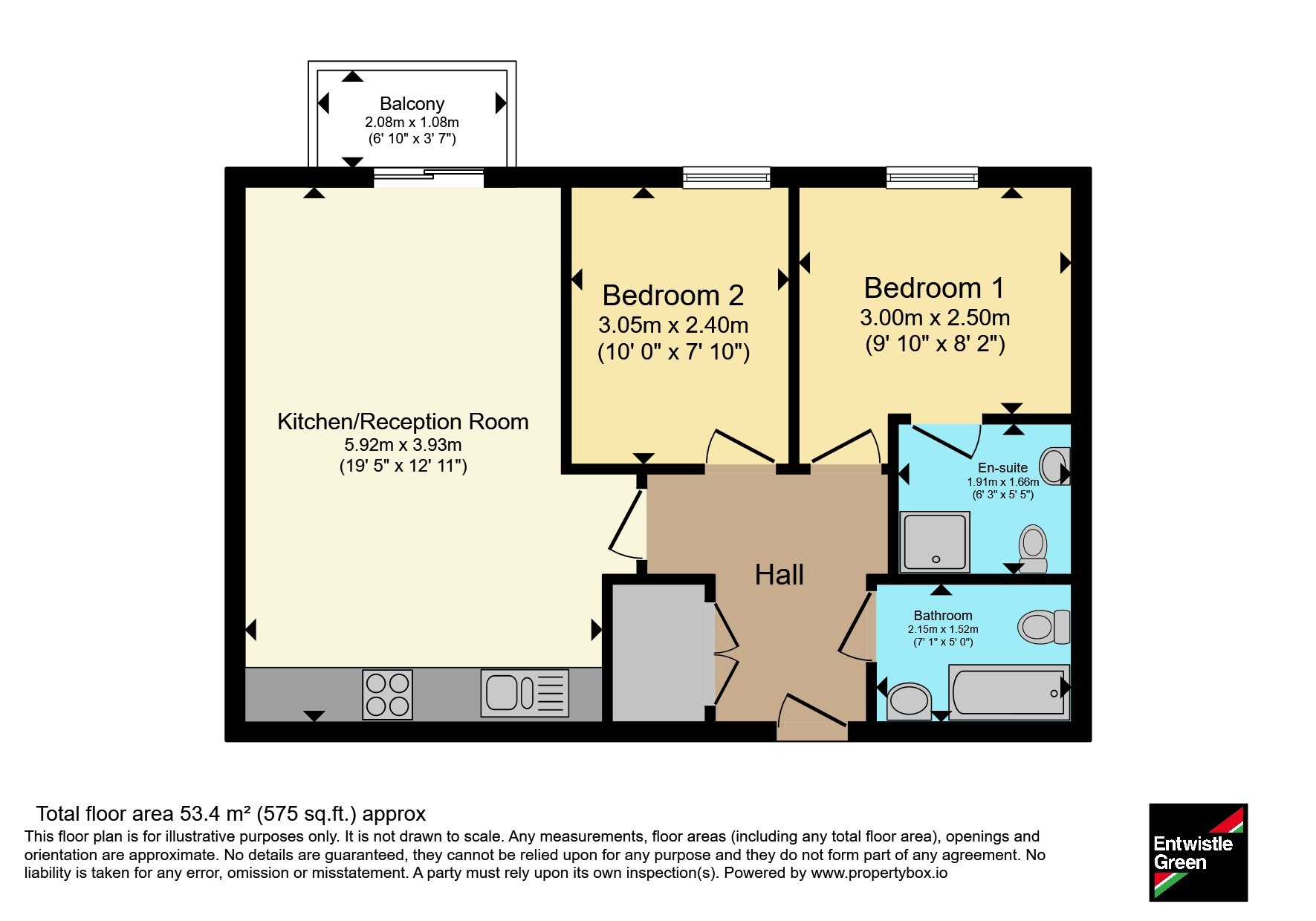 427, Lower Hall Street, Merseyside floorplan
