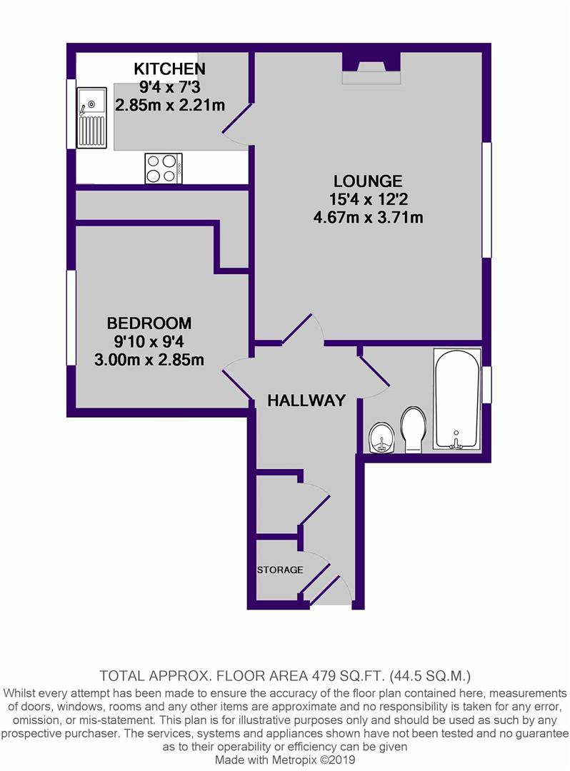 1 Bedrooms Flat to rent in Old School Court, Eccles, Manchester M30