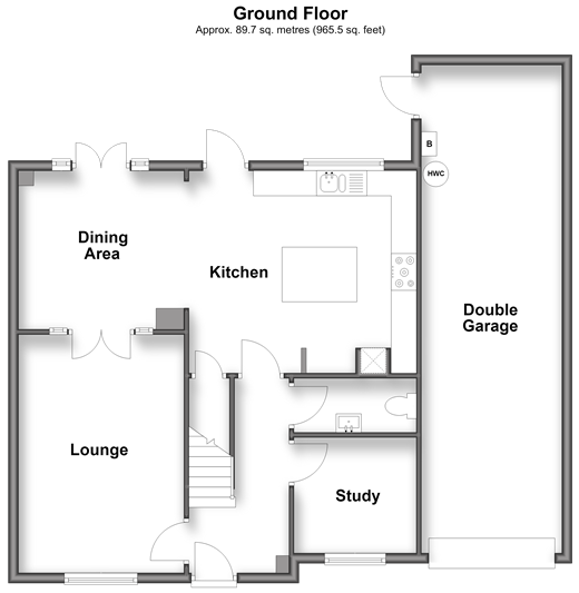 Sweet Bay Crescent, Ashford floorplan