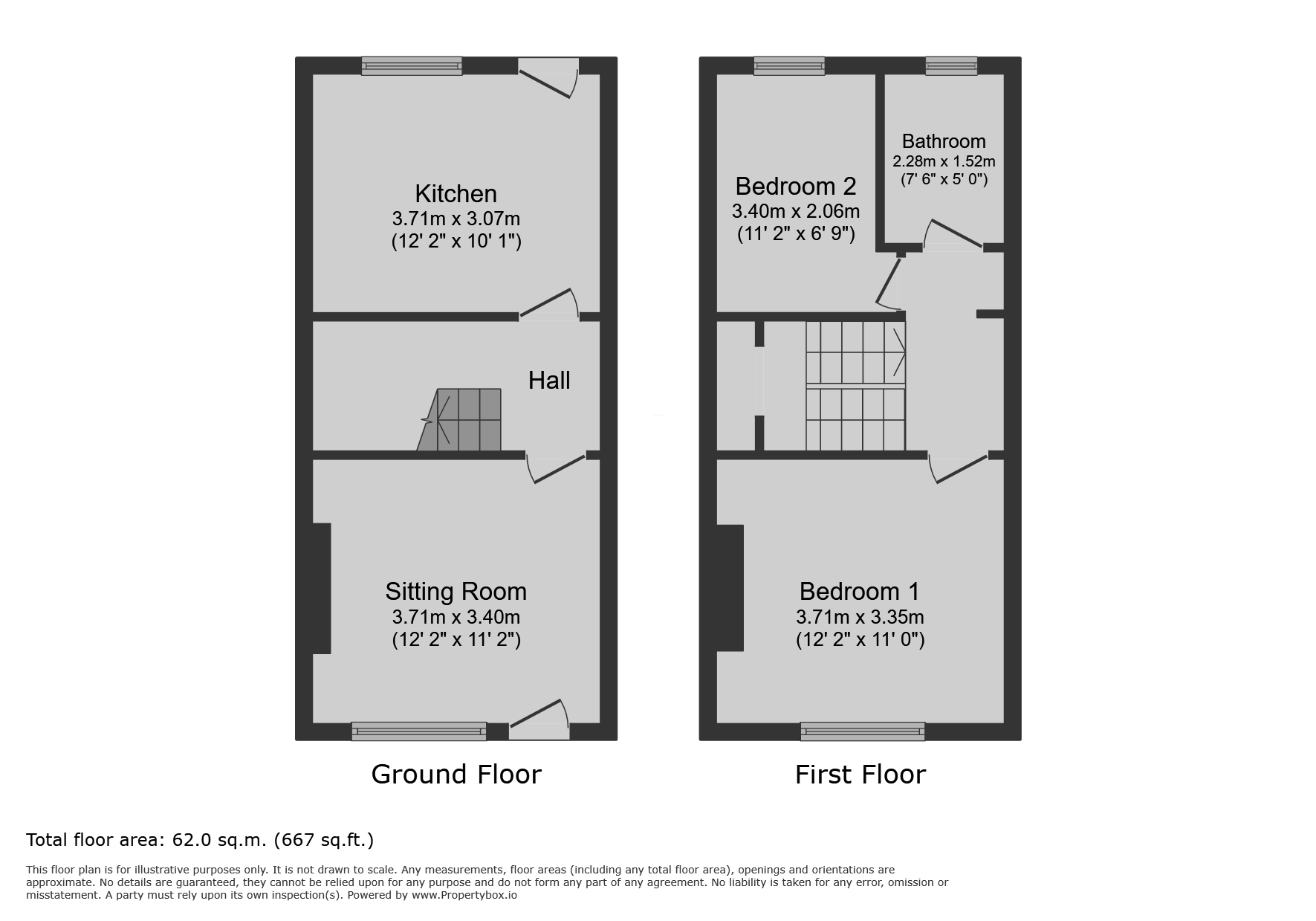 5, Railway Terrace, Grantham floorplan