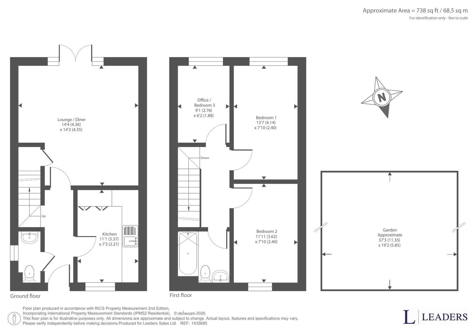 48, Samuel Armstrong Way, Cheshire floorplan