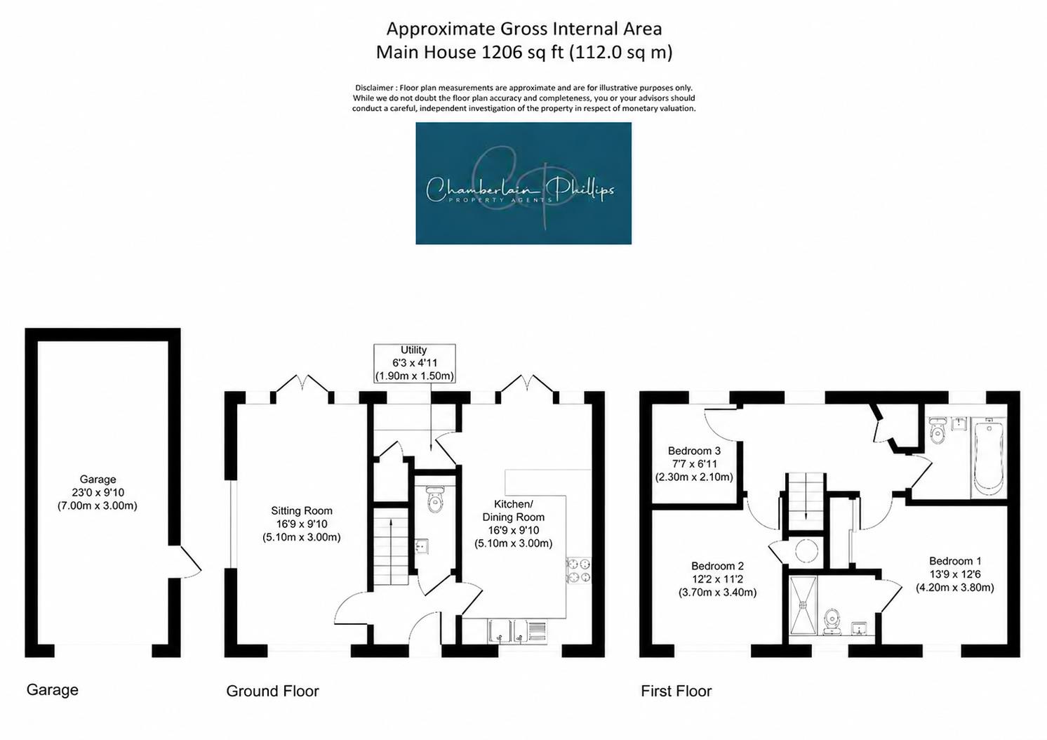 6, James Mayger Chase, Colchester floorplan
