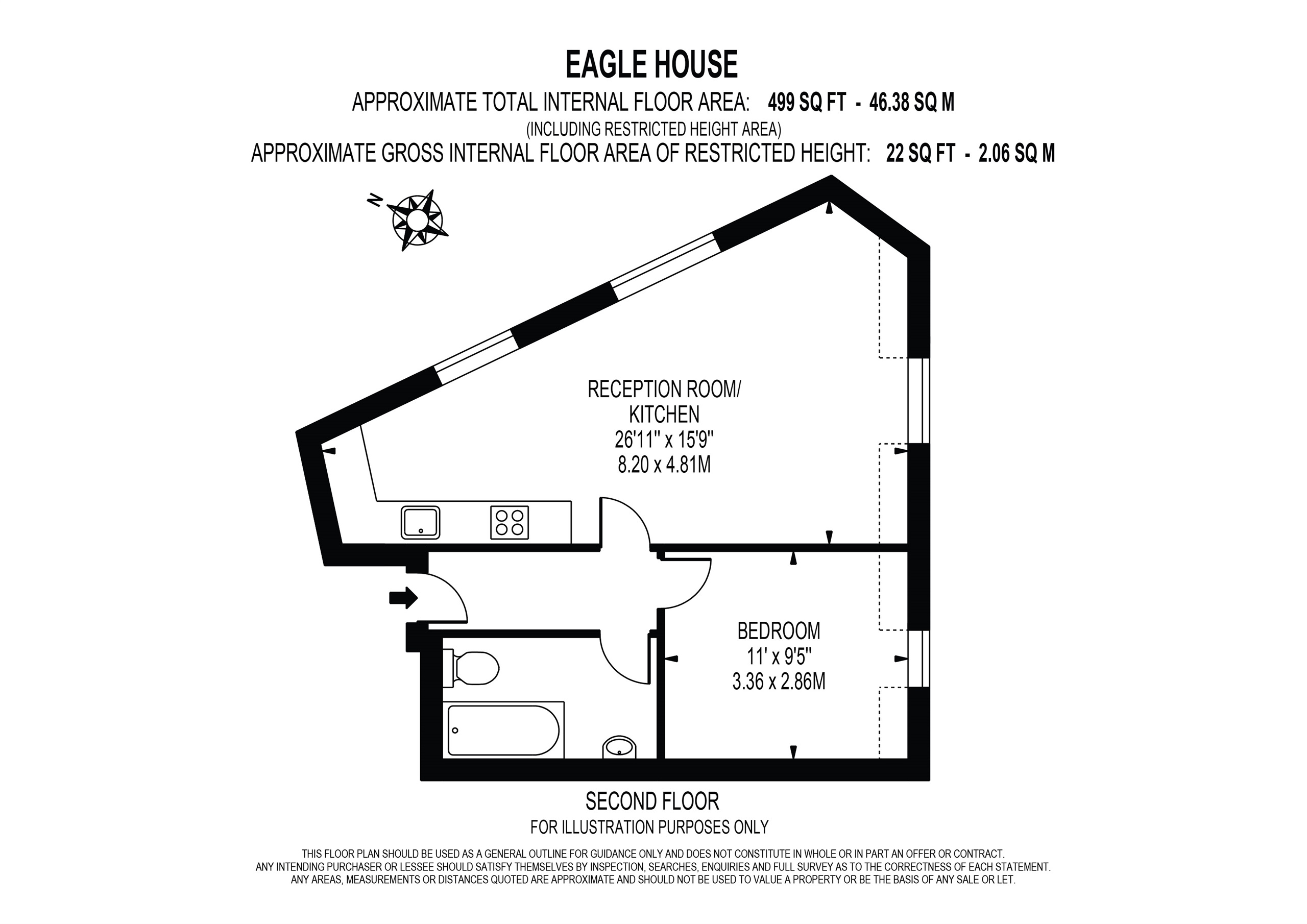 Flat 7, Eagle House, Station Approach, Tadworth floorplan