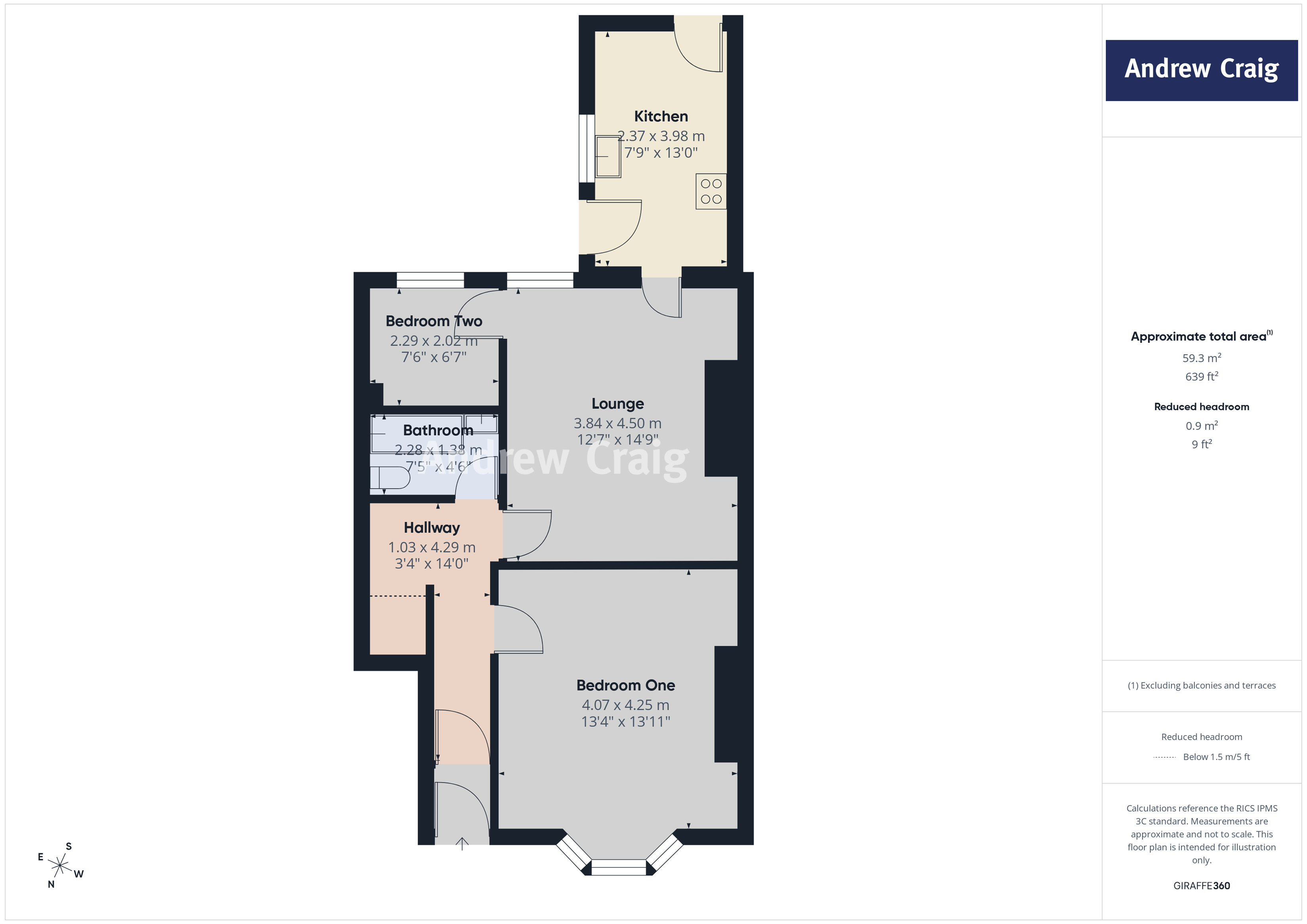 142 Leighton Street, South Shields floorplan