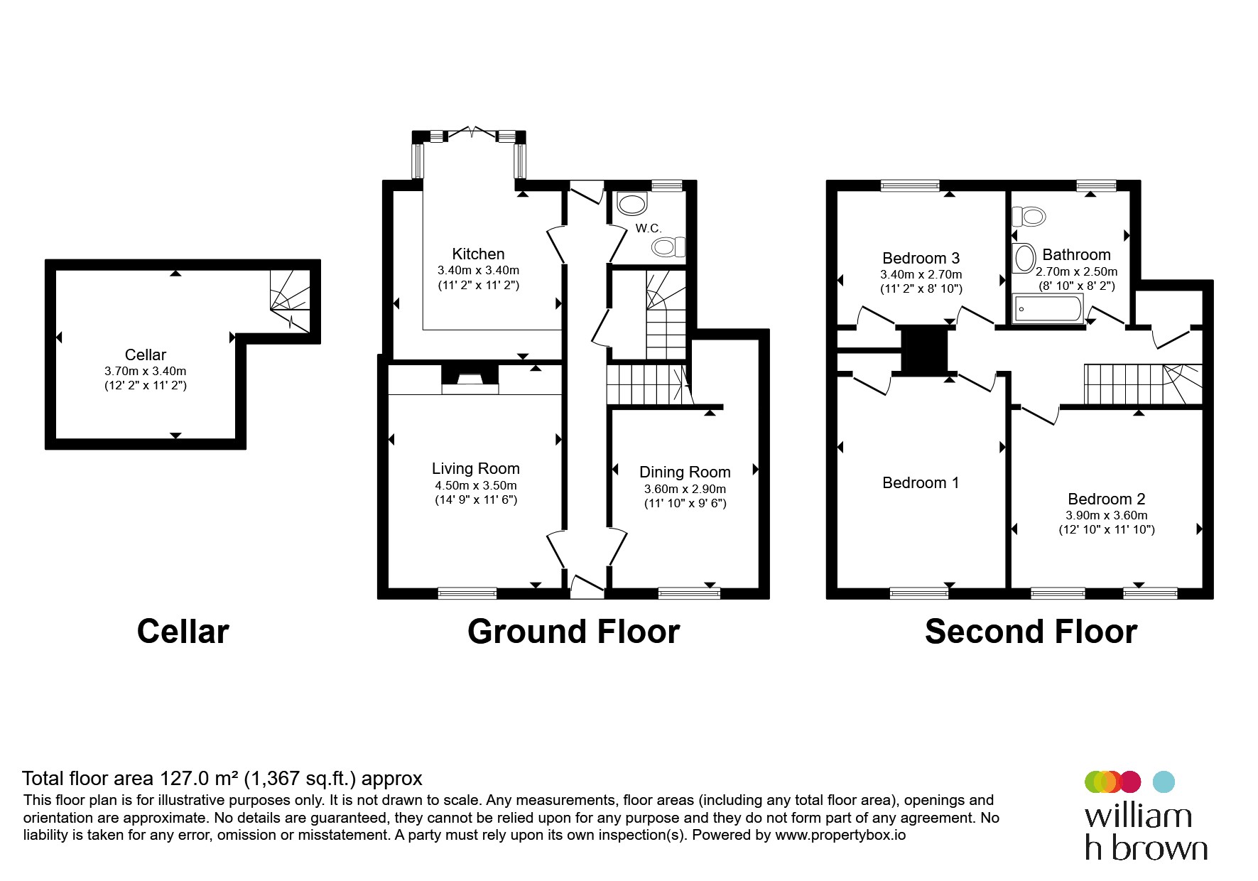 36, Gainsborough Street, Sudbury floorplan